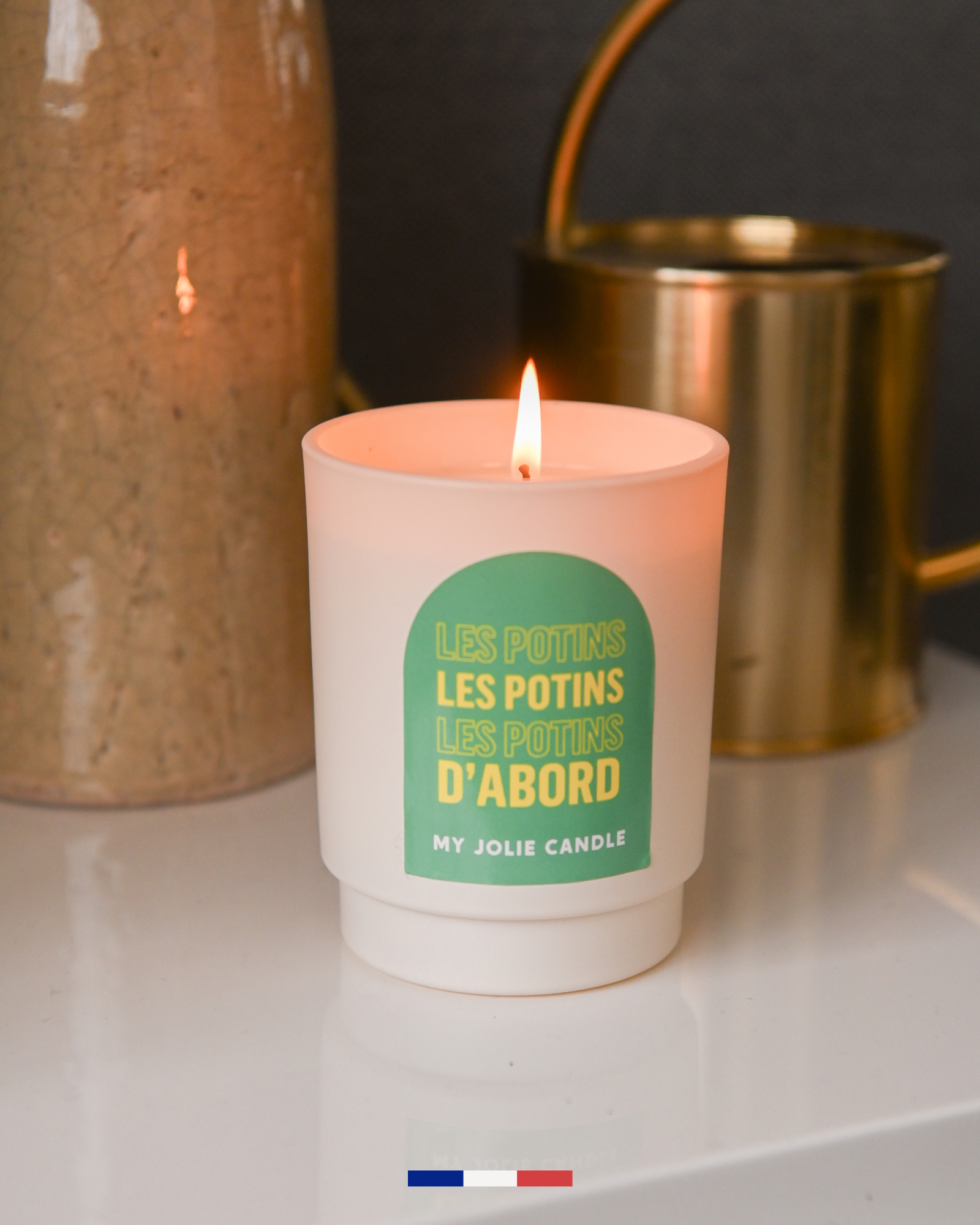 Bougie parfumée à messages