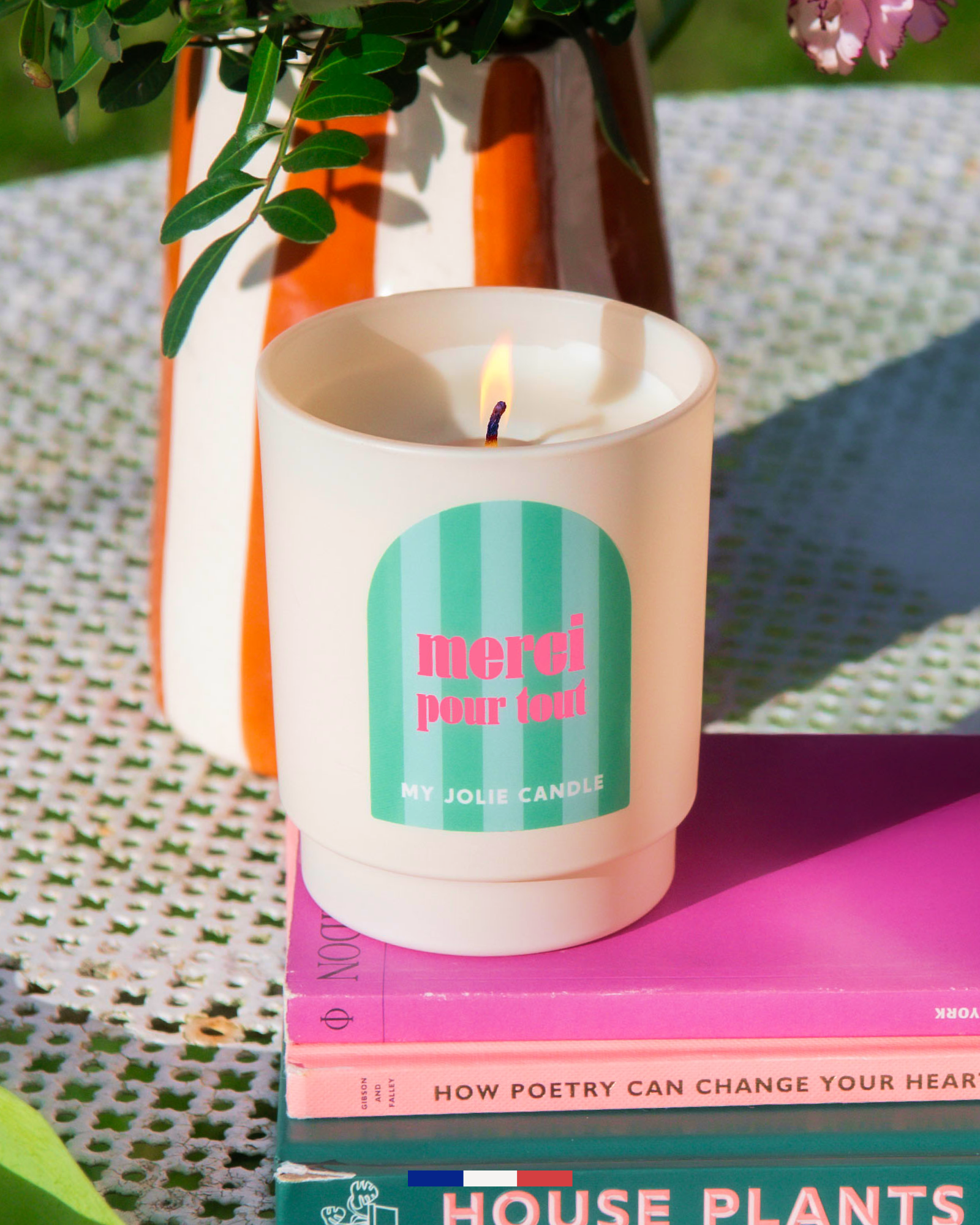 Bougie parfumée "Merci pour tout"