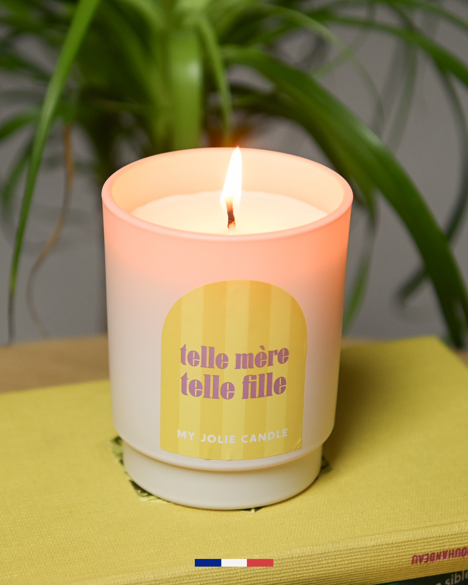 Bougie parfumée à messages