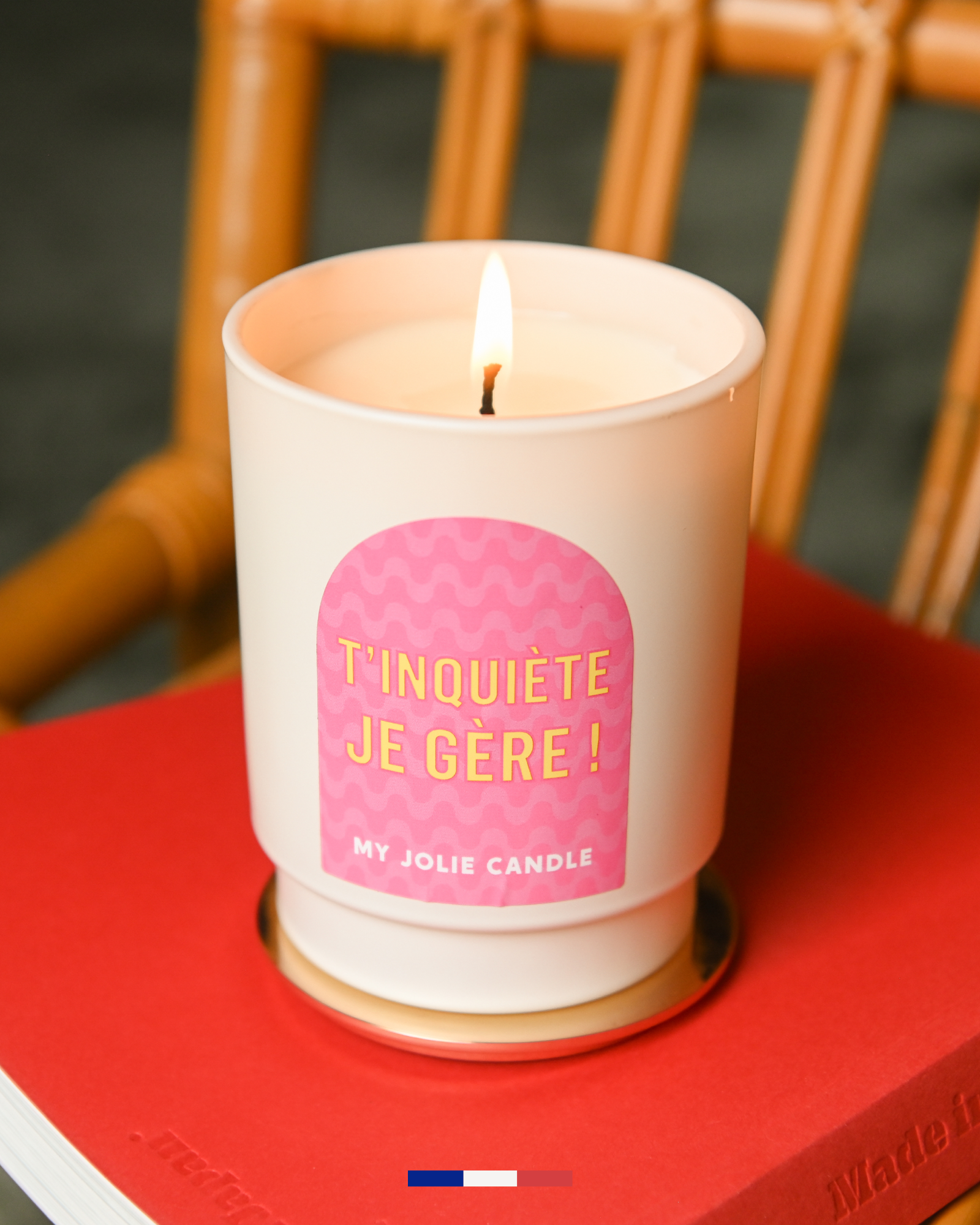 Bougie parfumée - T'inquiète je gère !