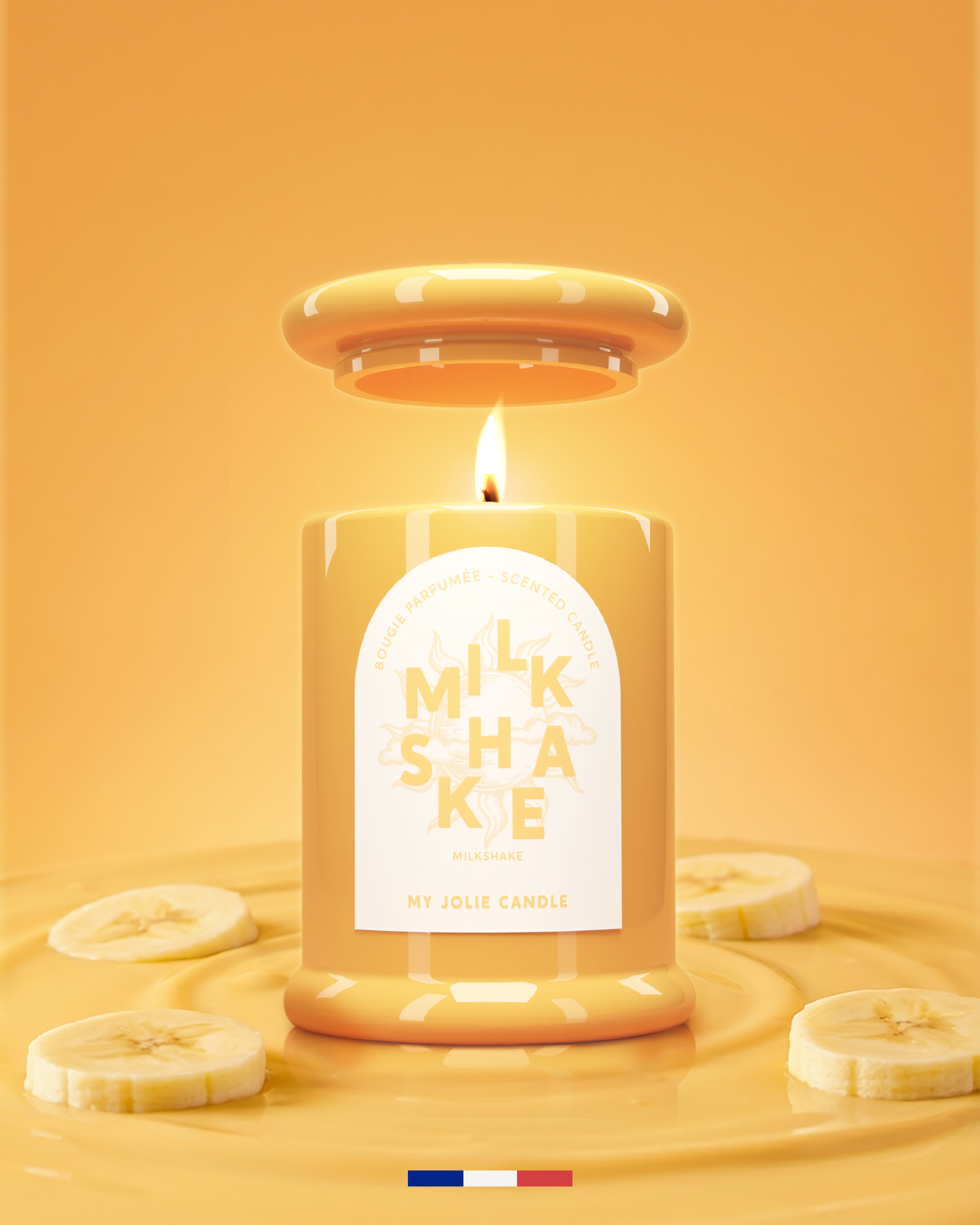 Bougie parfumée Milkshake