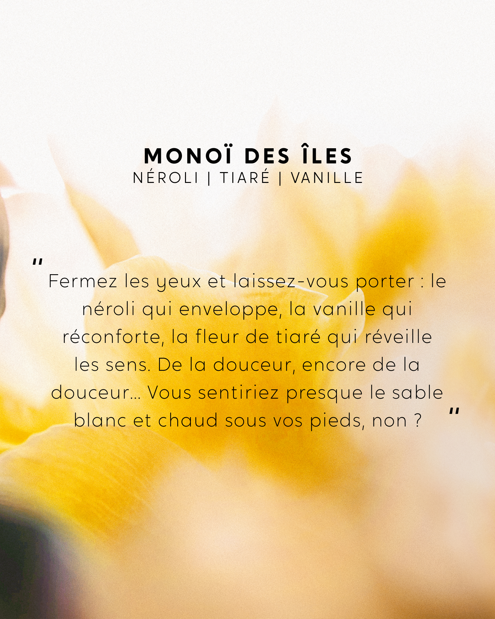 Bougie bijou surprise Monoï des Îles