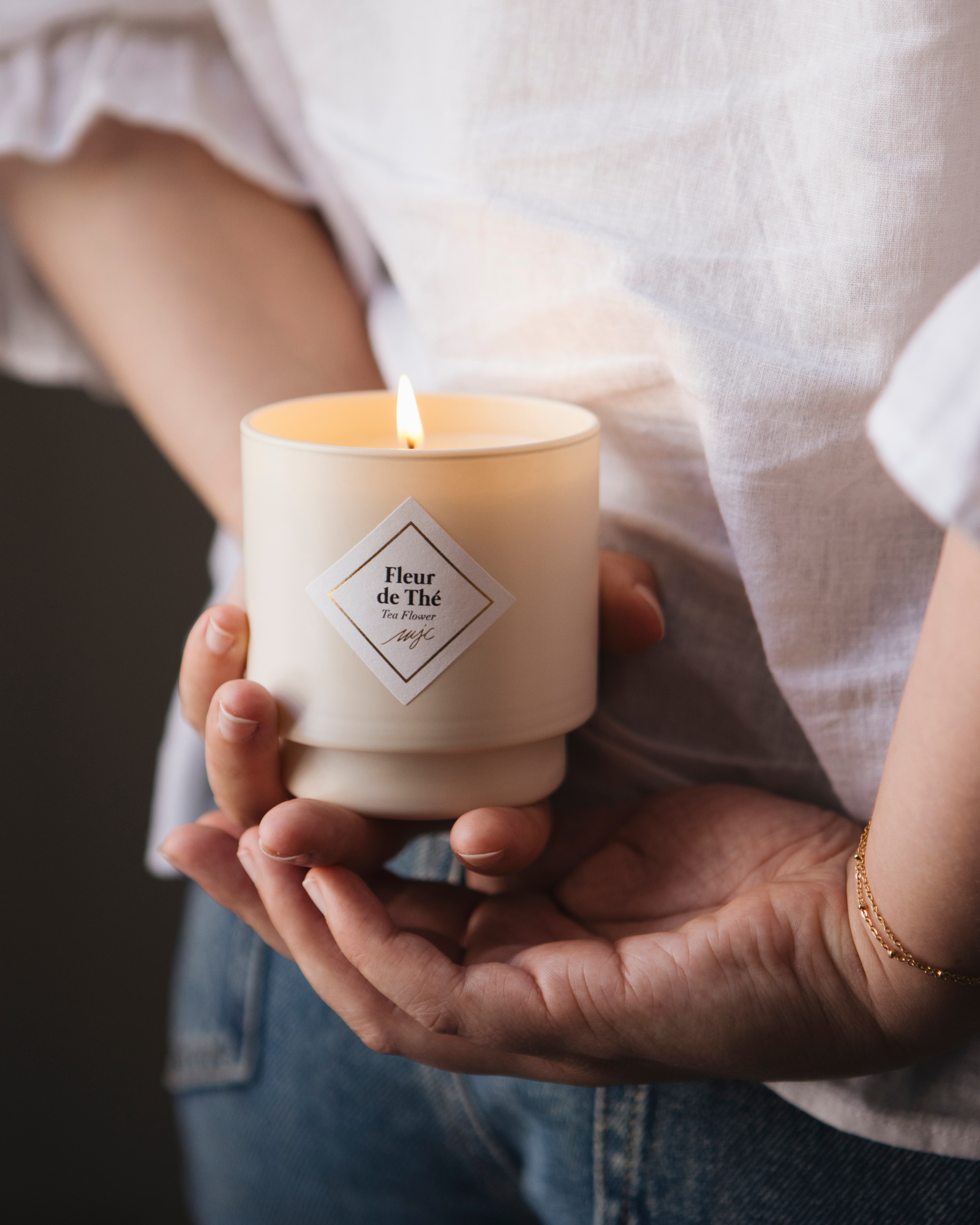 Bougie bijou Fleur de Thé