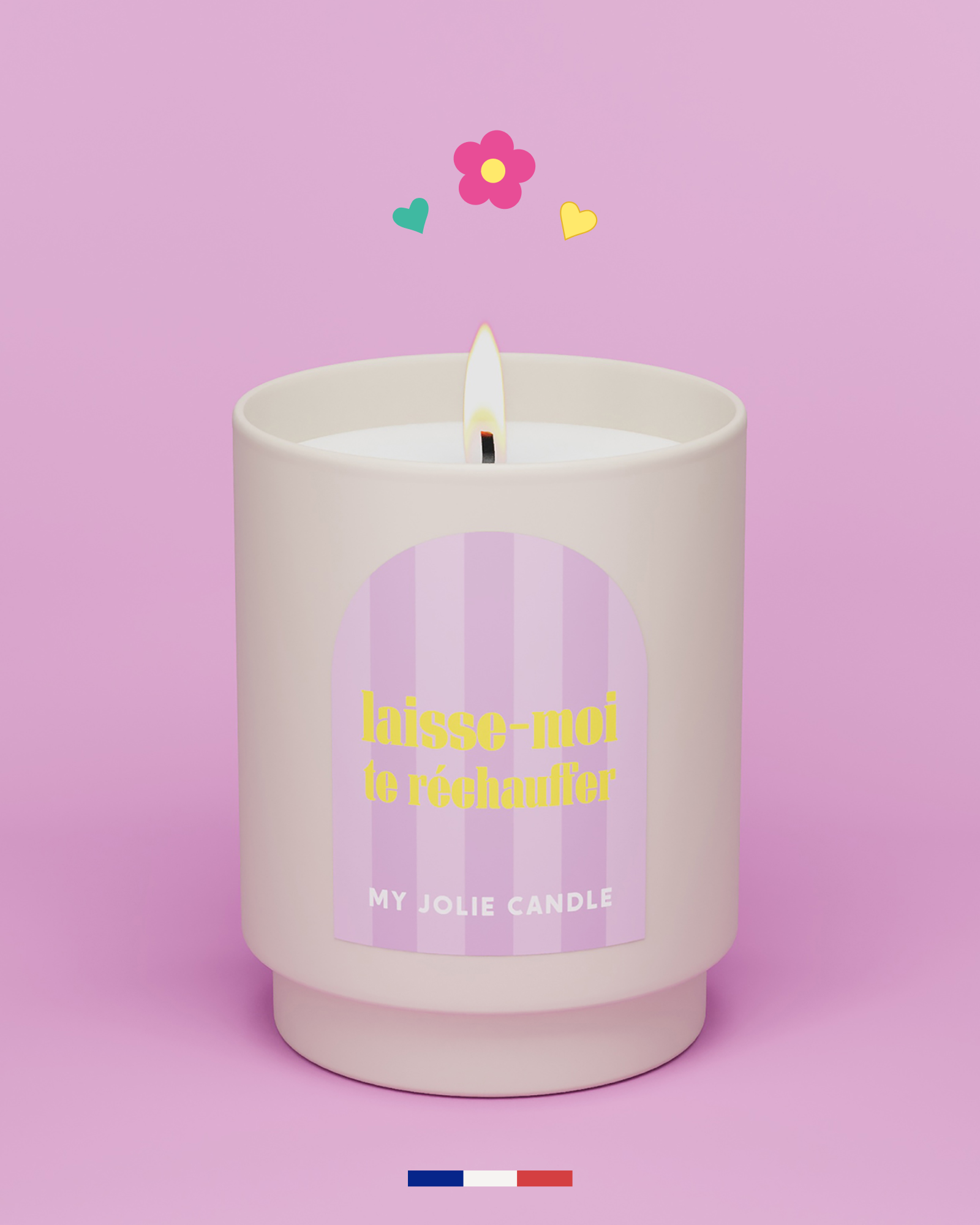 Bougie parfumée - Laisse moi te réchauffer