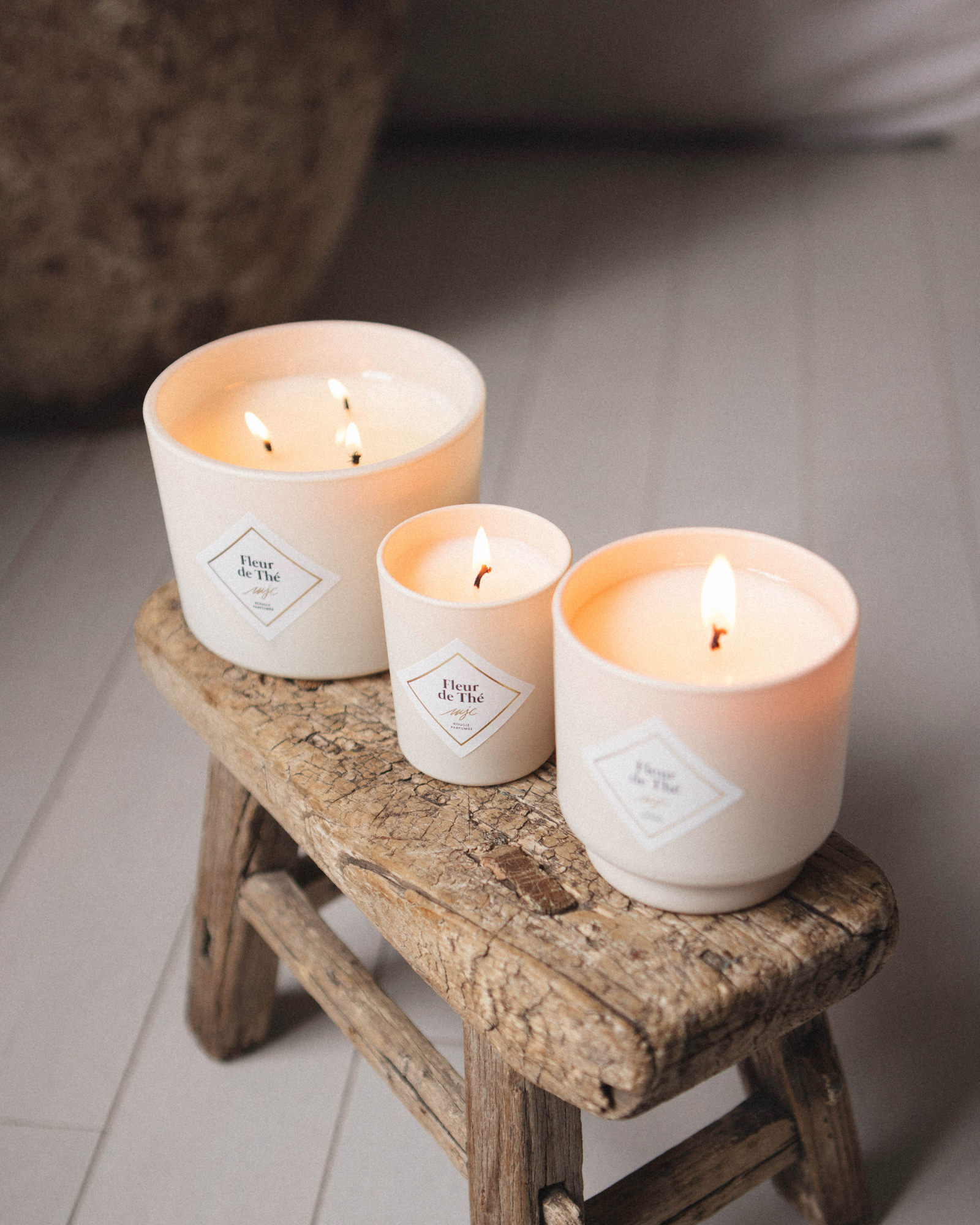Petite bougie Fleur de Thé