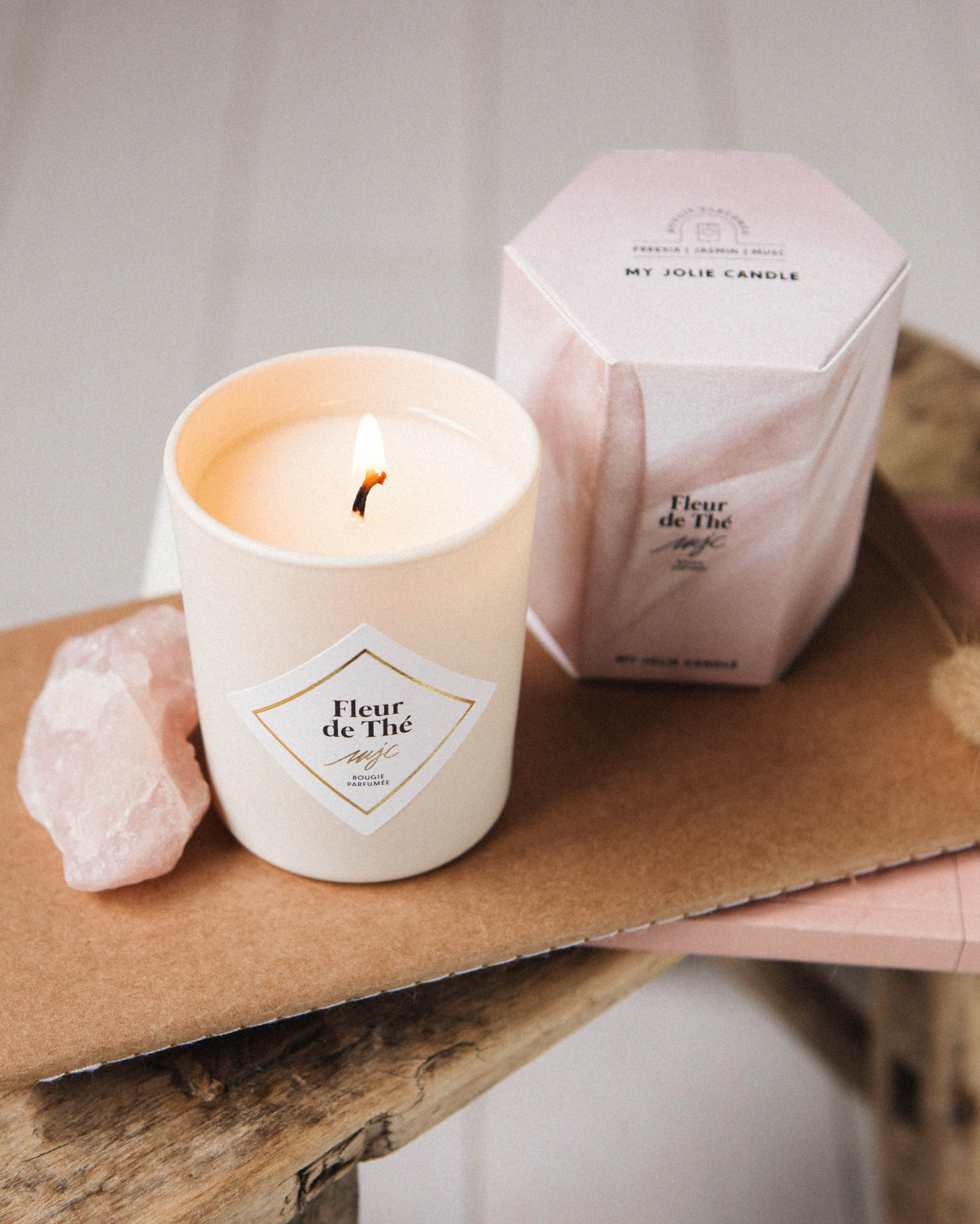 Petite bougie Fleur de Thé