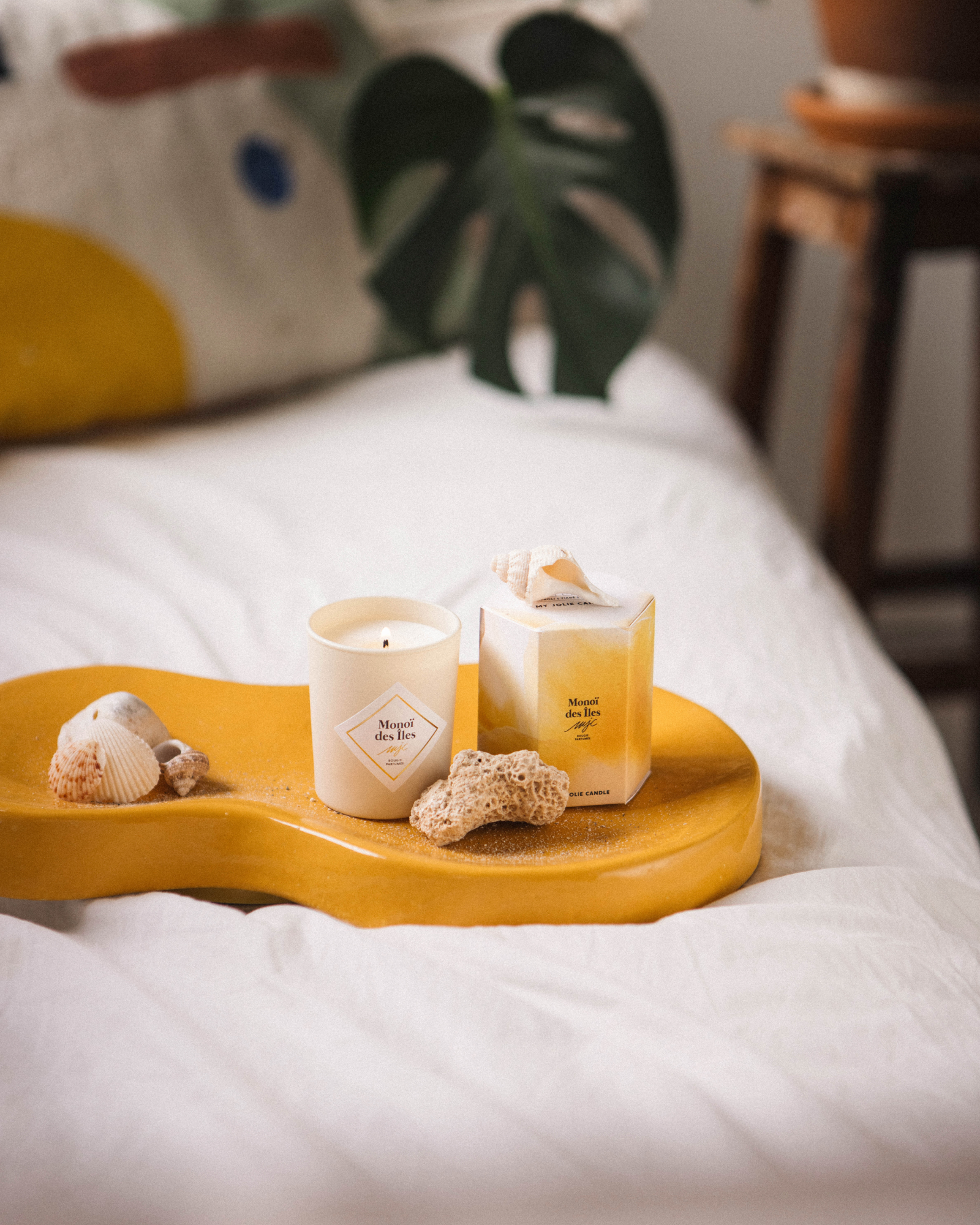 Petite bougie Monoï des Îles