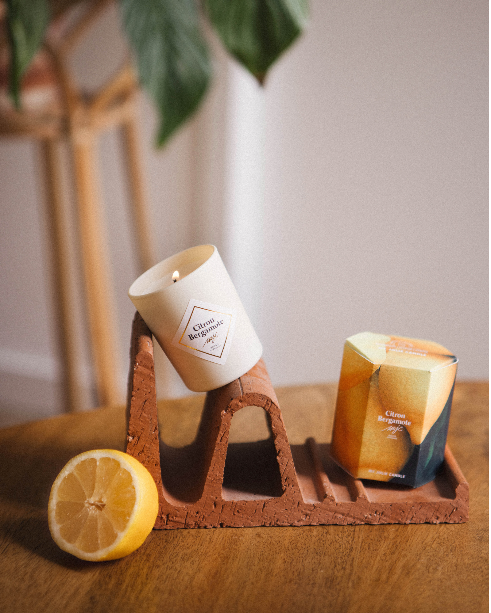 Petite bougie Citron Bergamote
