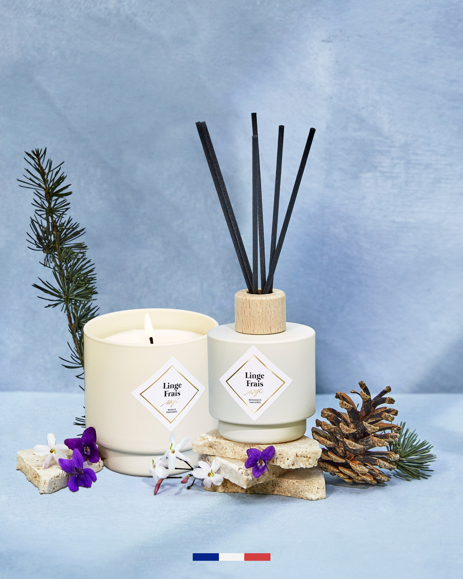 Duo parfumé Linge Frais