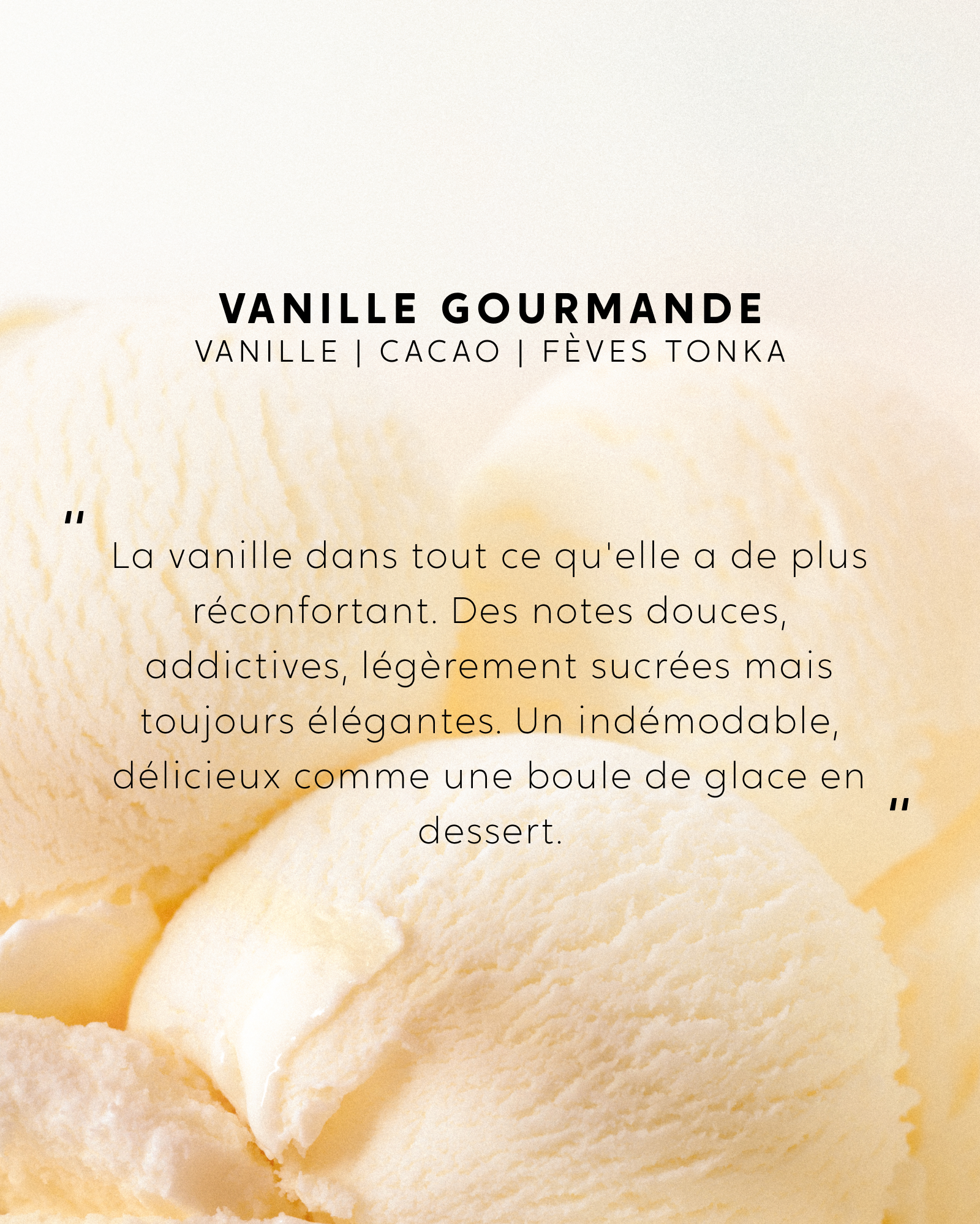 Petite bougie Vanille Gourmande