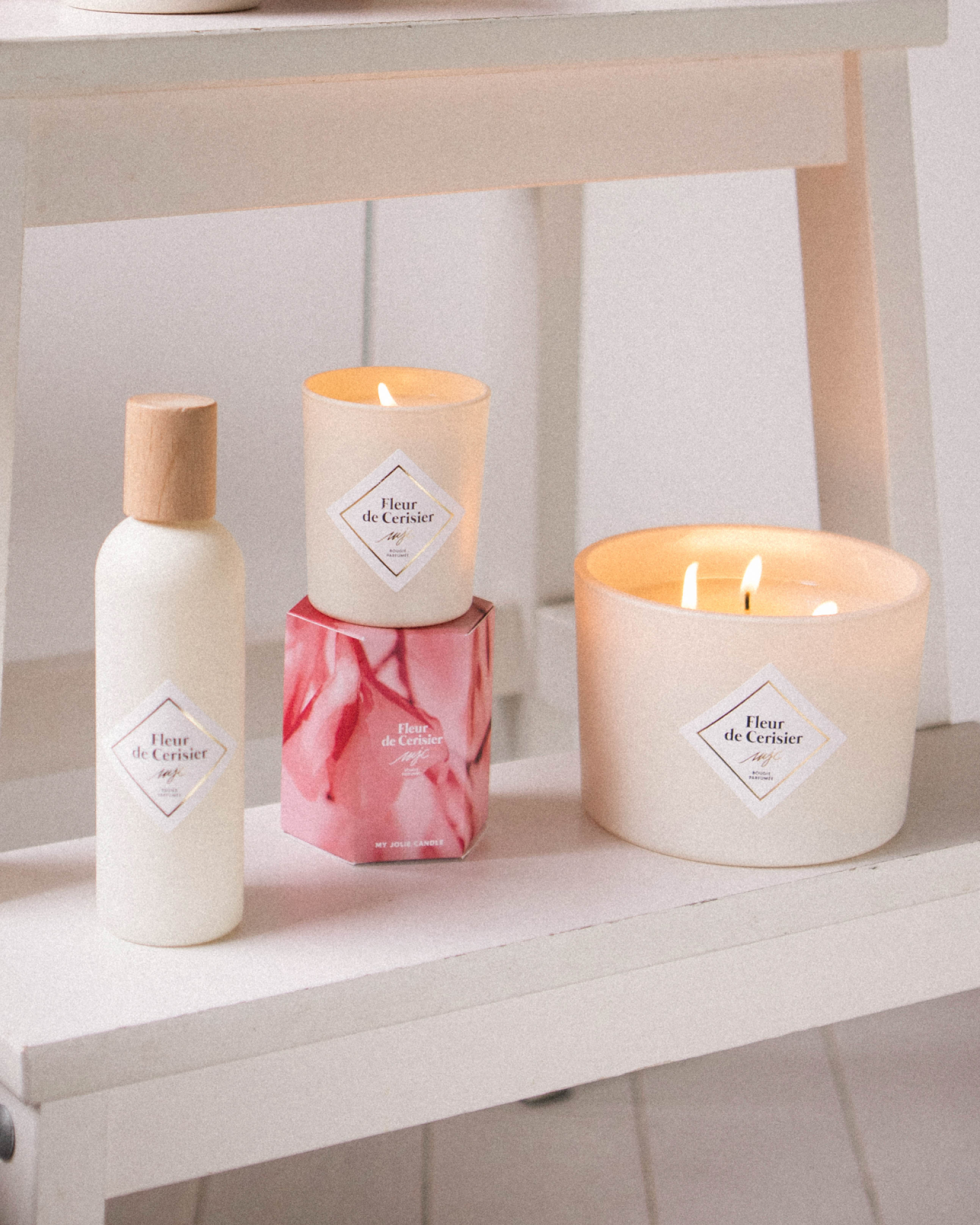 Grande bougie Fleur de Cerisier