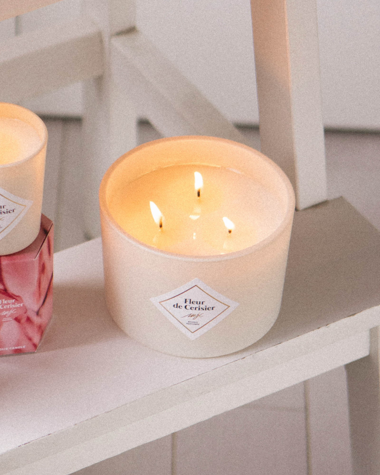 Grande bougie Fleur de Cerisier