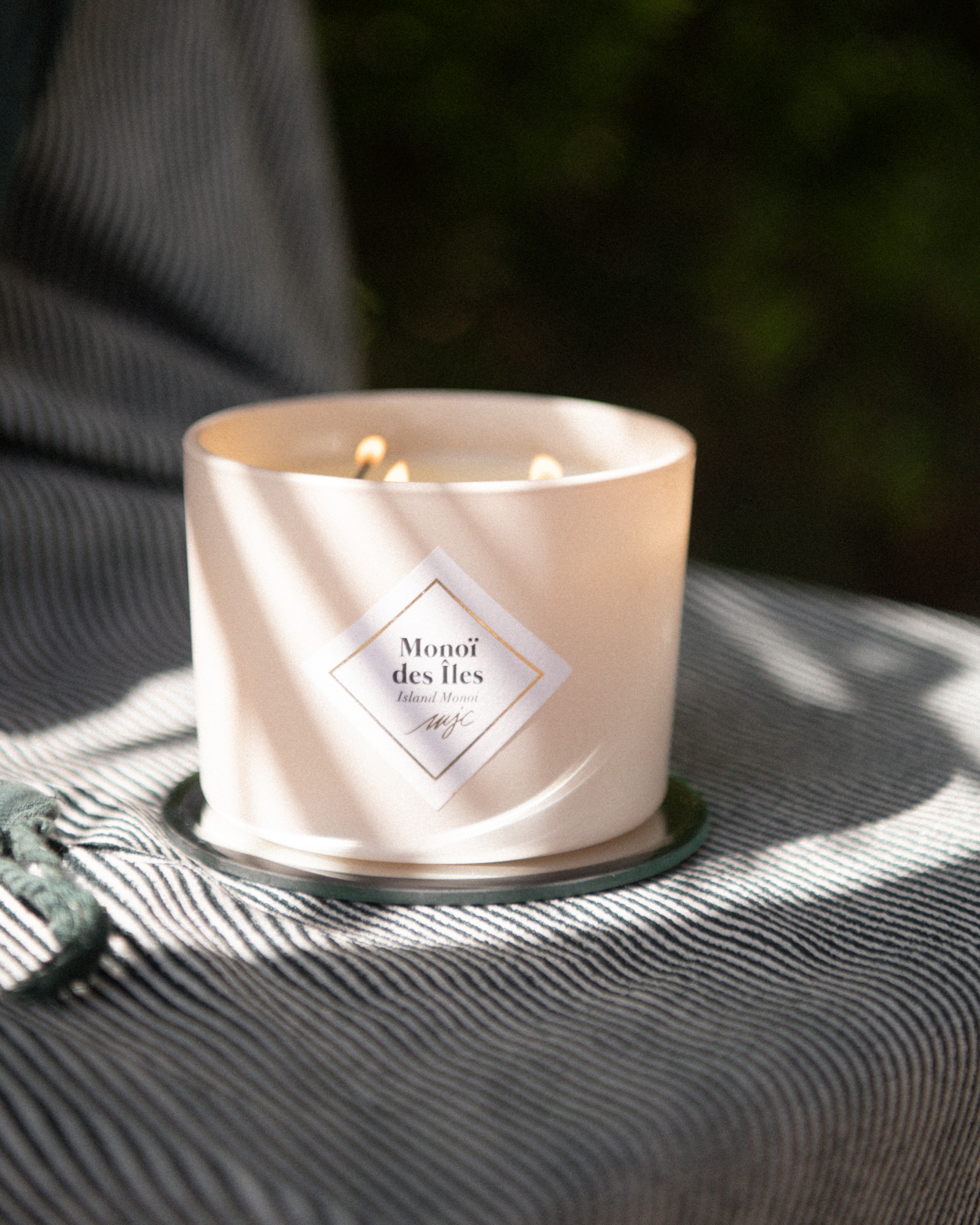 Grande bougie Monoï des Îles