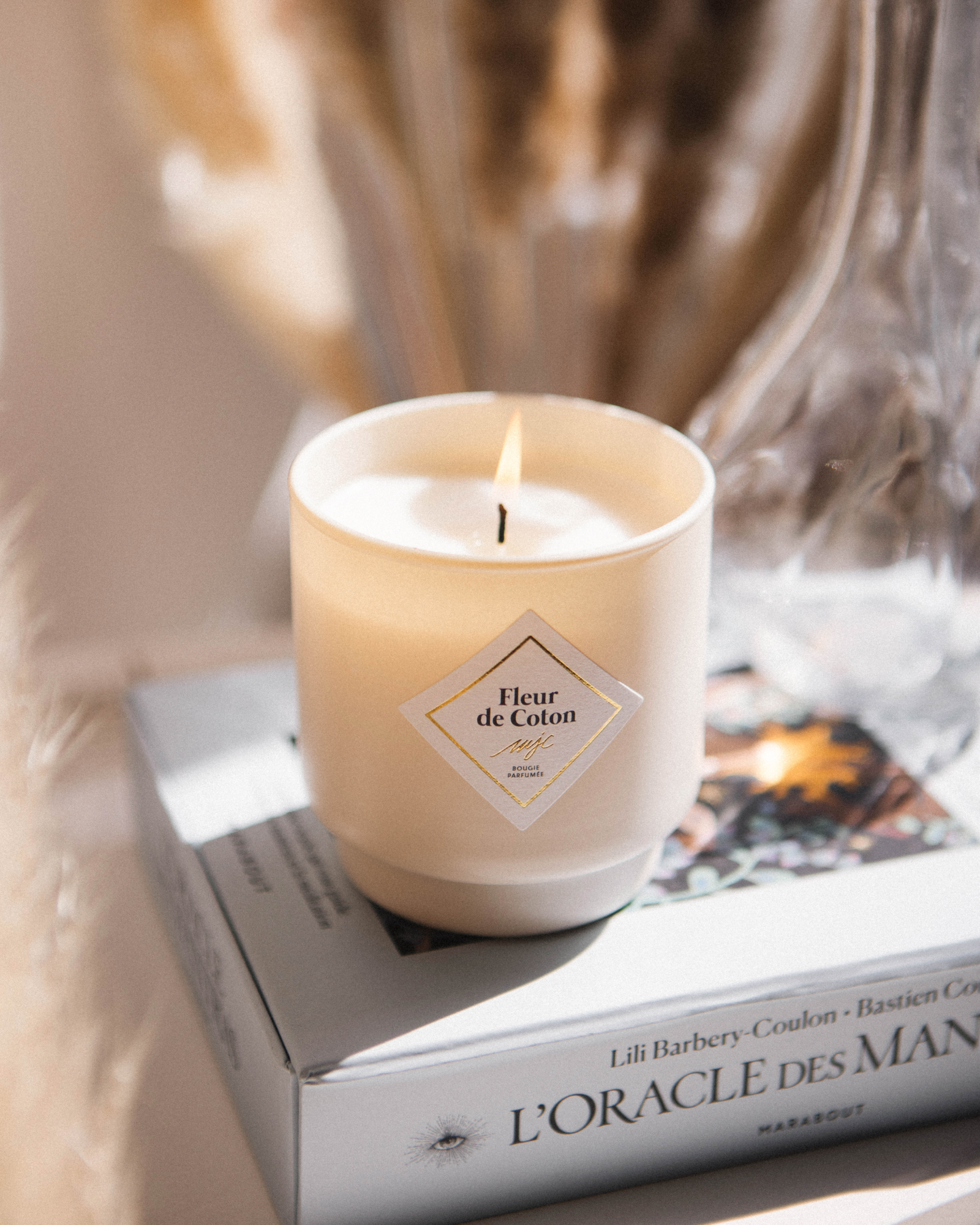 Bougie bijou Fleur de Coton