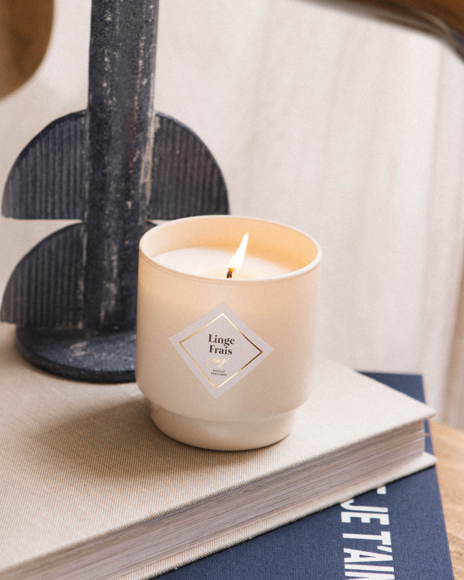 Bougie bijou Linge Frais