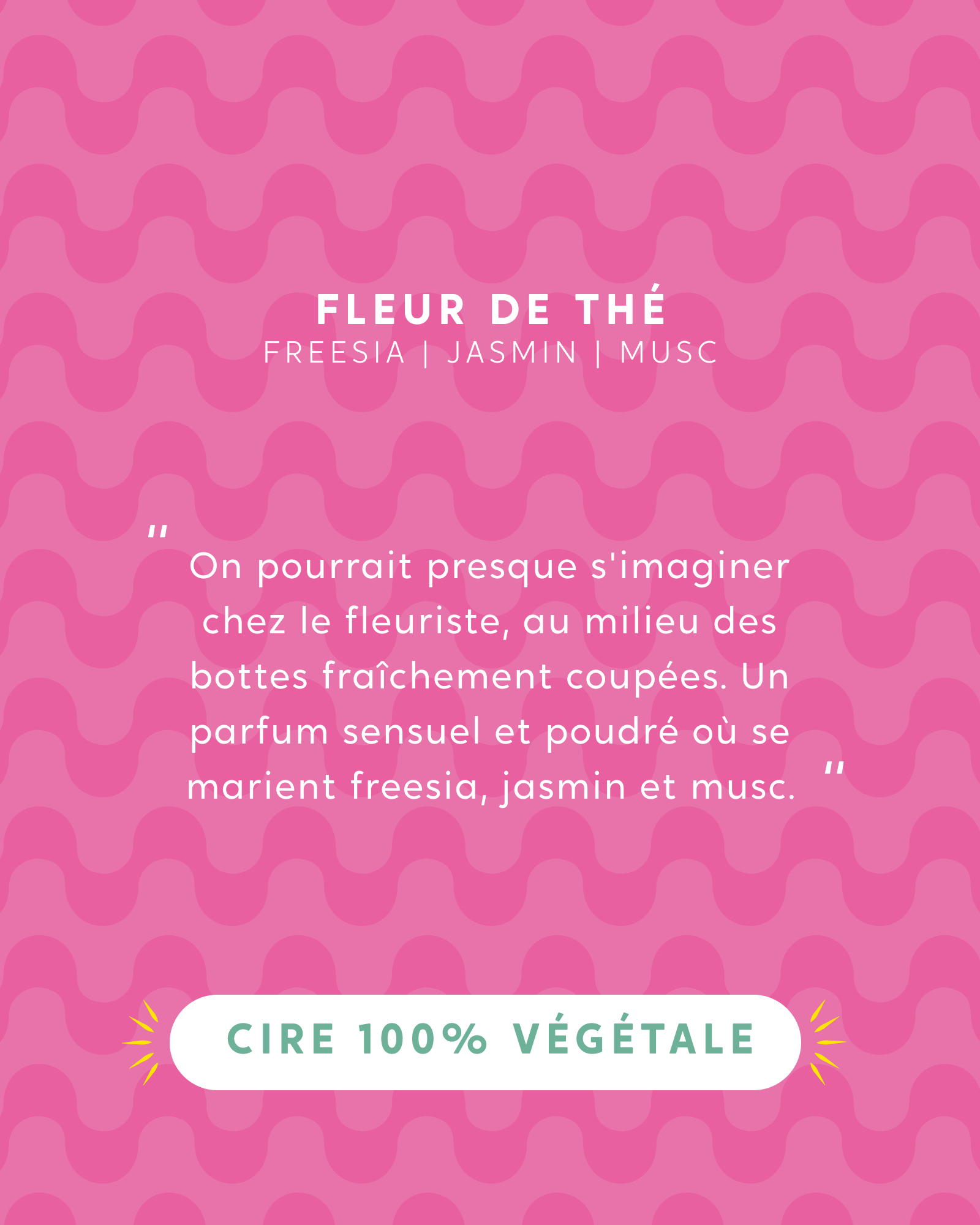 Bougie parfumée "Merci pour tout"