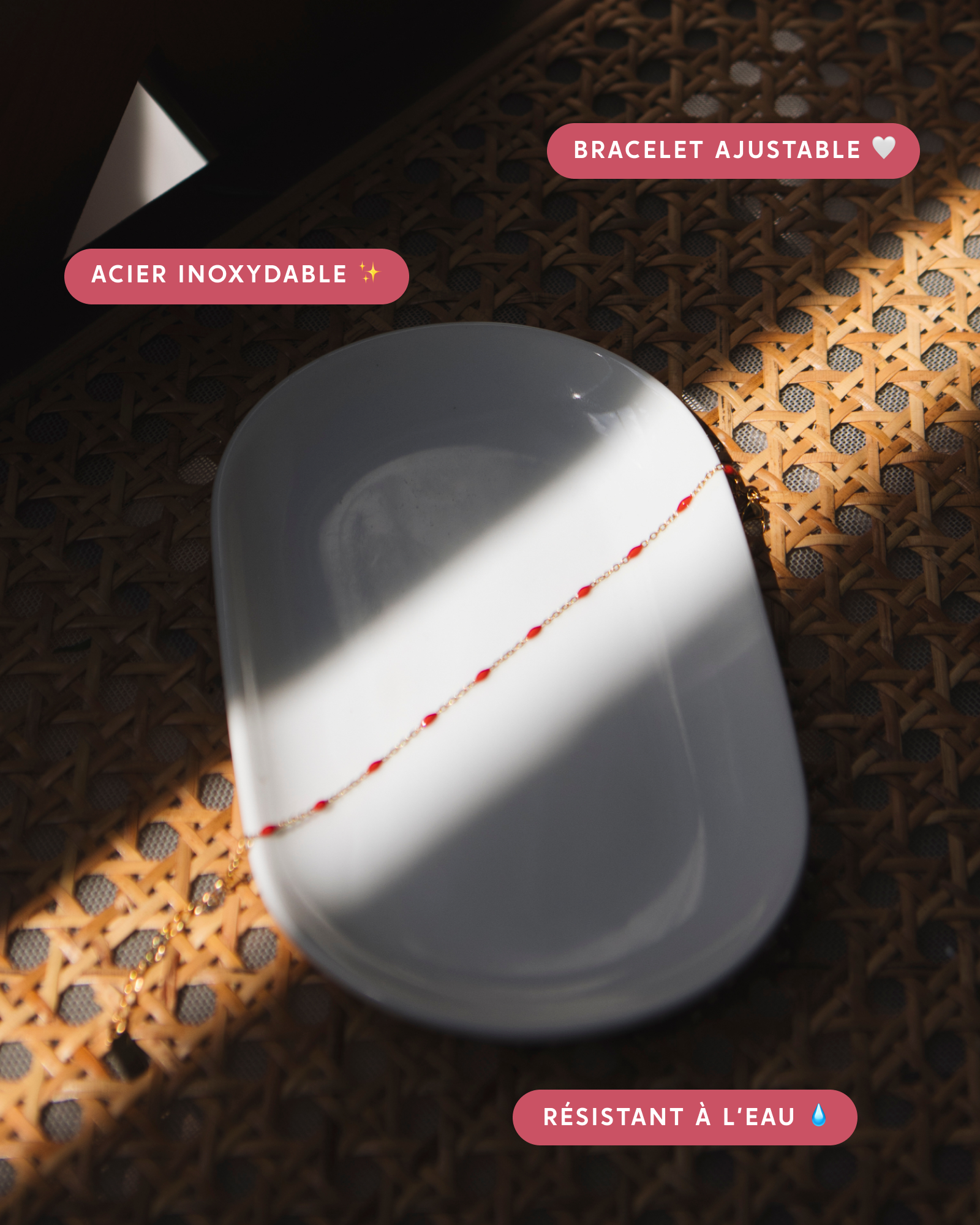 Bougie bijou bracelet Brioche Gourmande