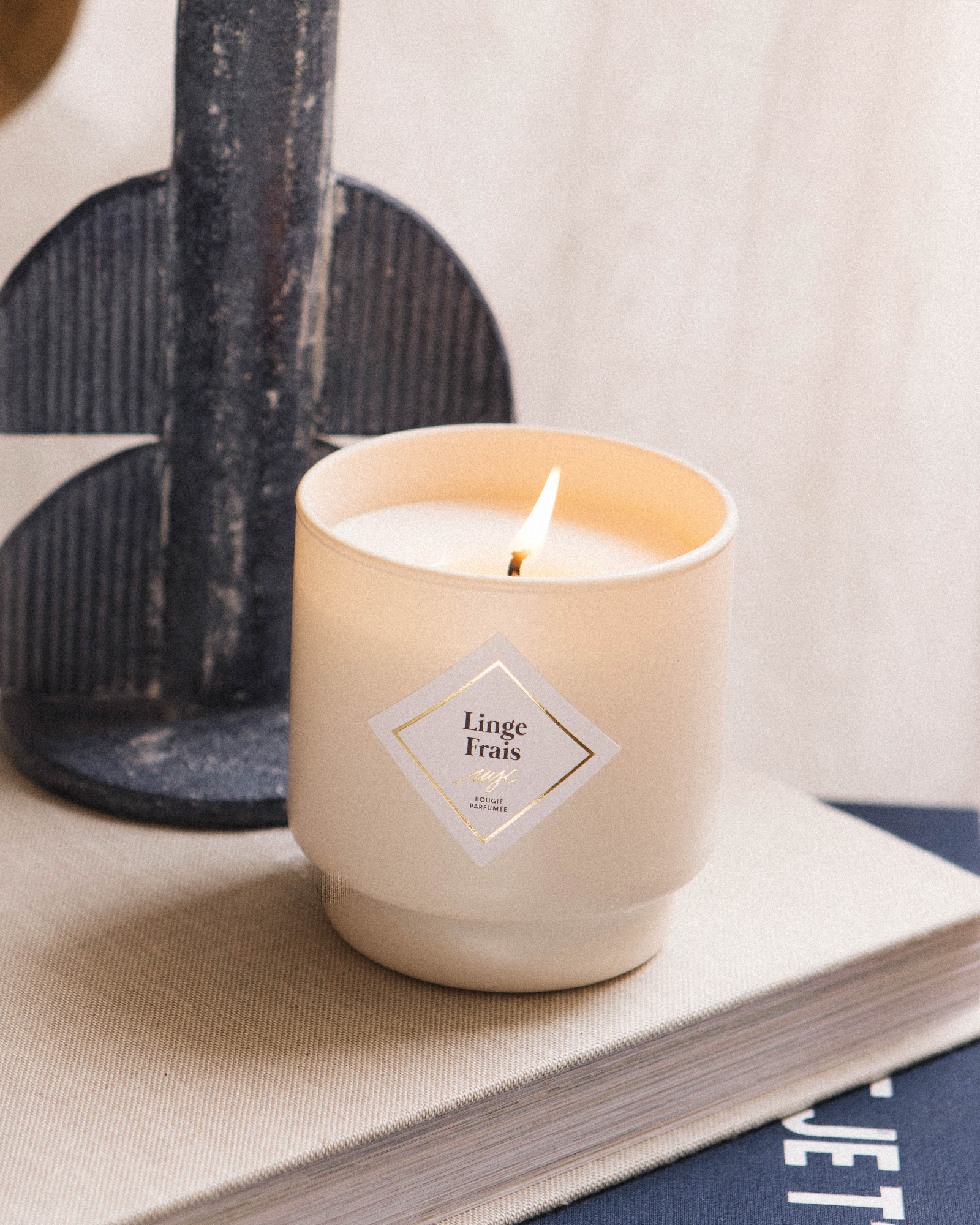 Bougie bijou Linge Frais