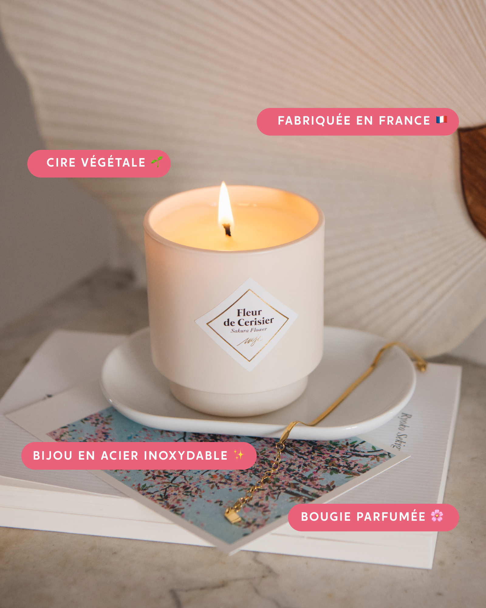 Bougies bijoux bracelet surprise