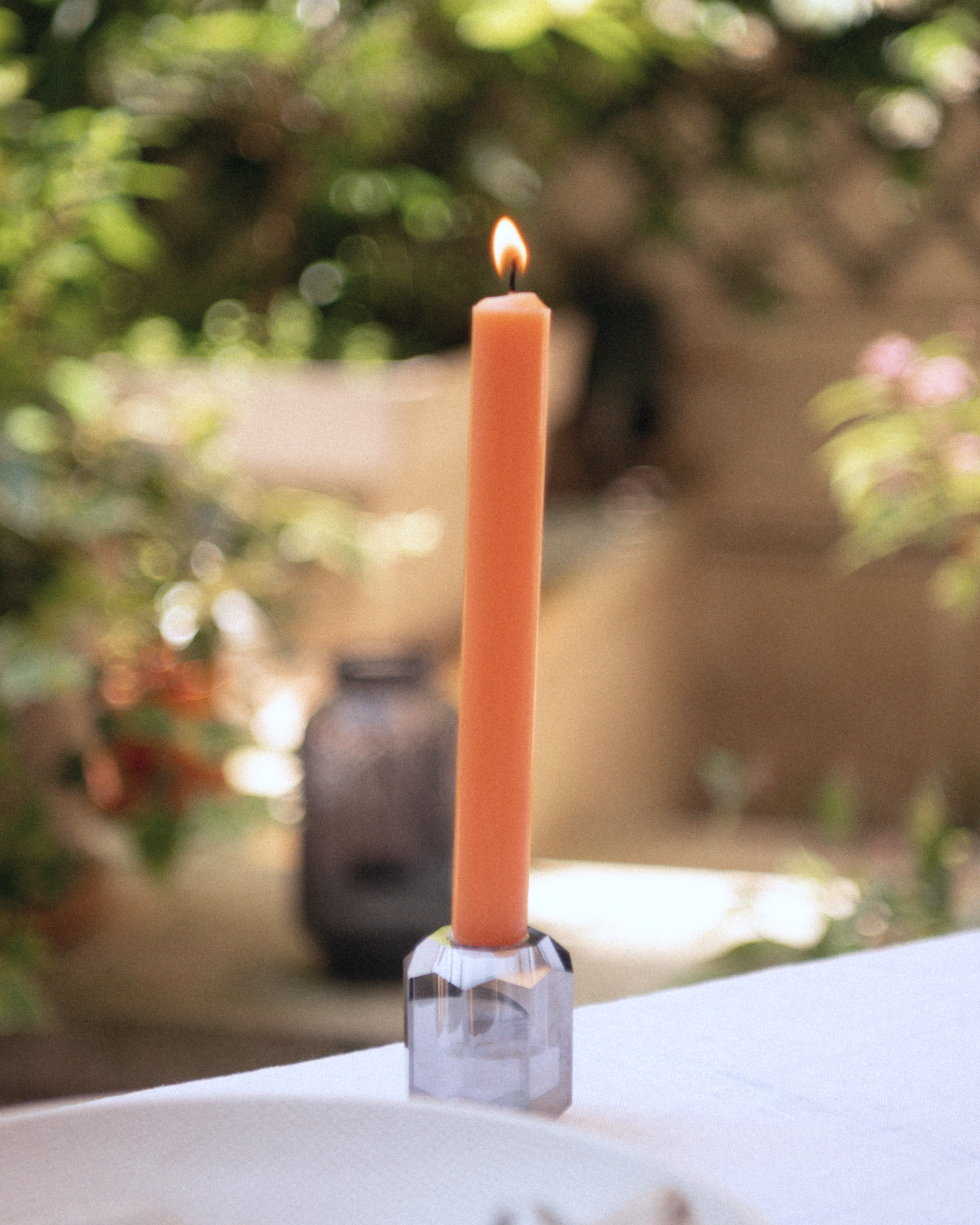 Bougies droites - Orange