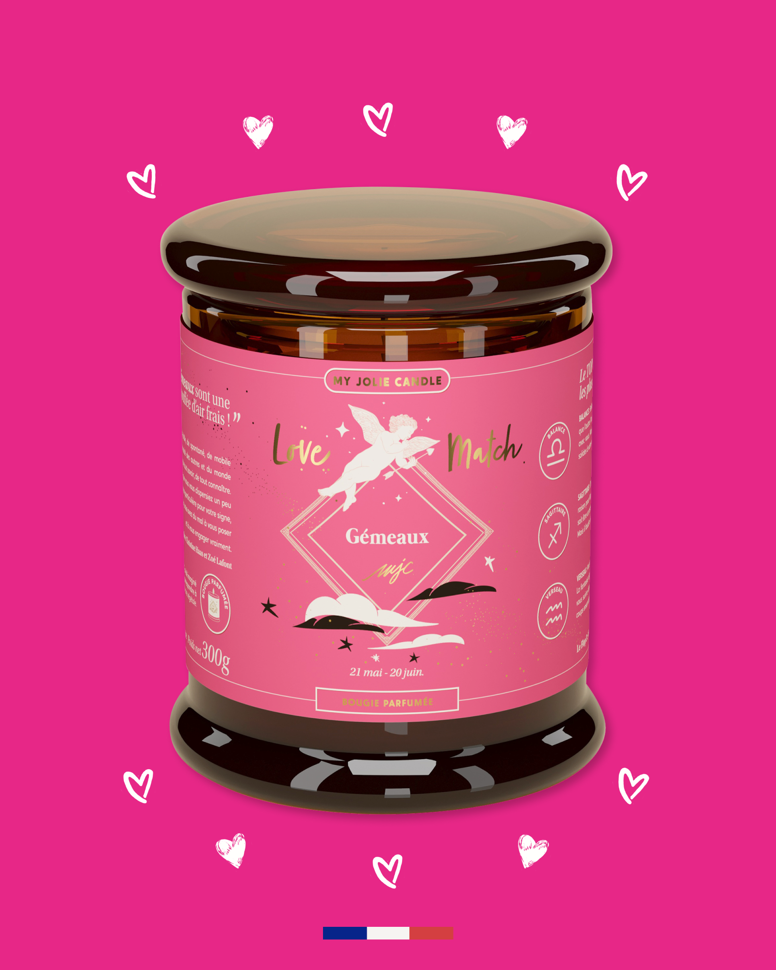 La Bougie Astrale Love Match Gémeaux
