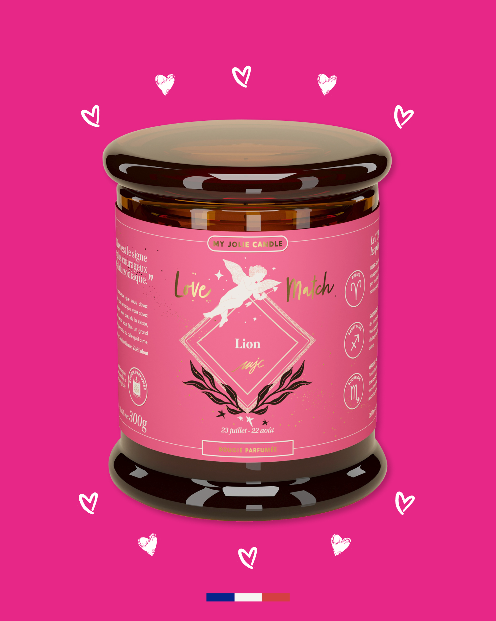 La Bougie Astrale Love Match Lion