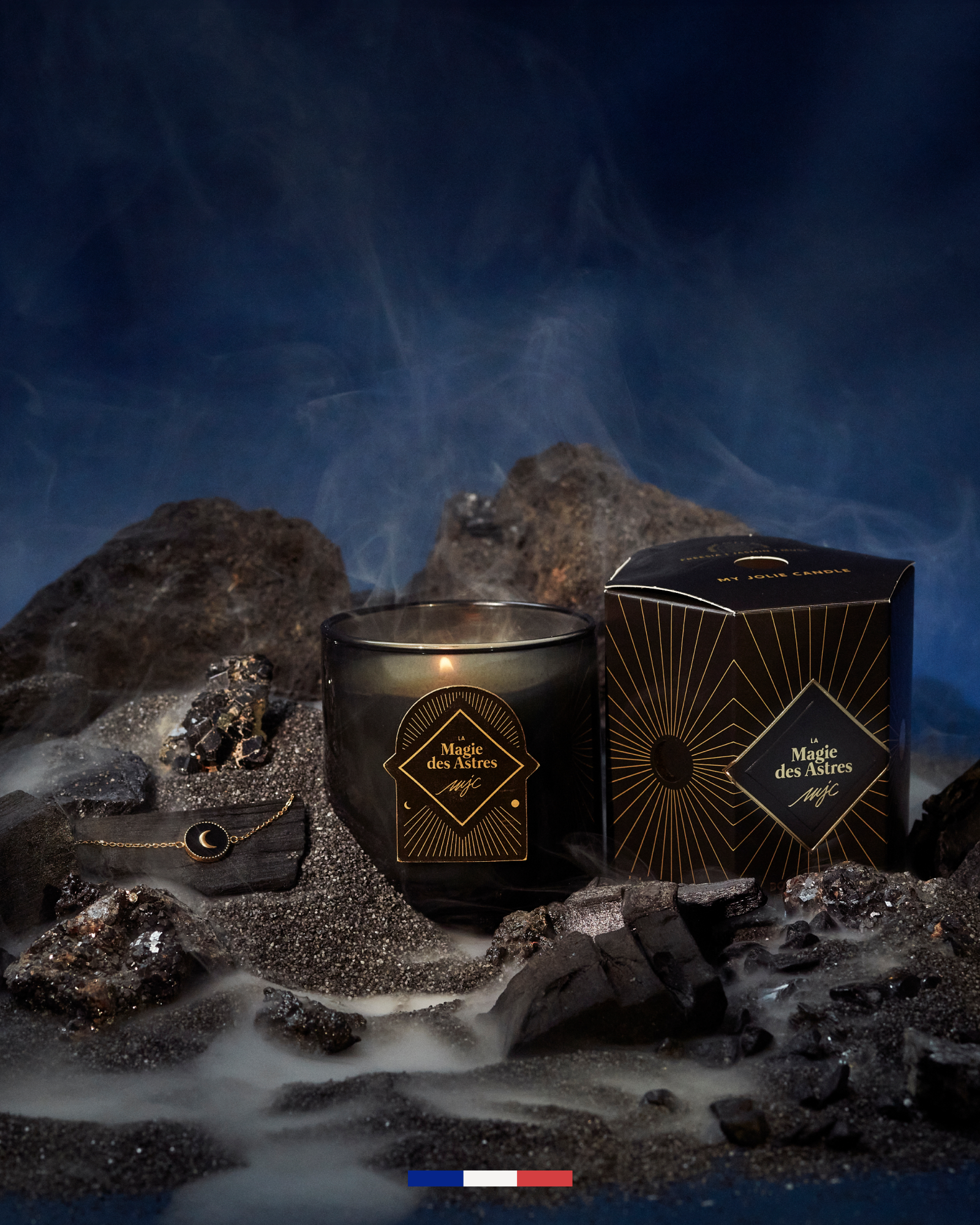 Bougie bijou La Magie des Astres - bracelet