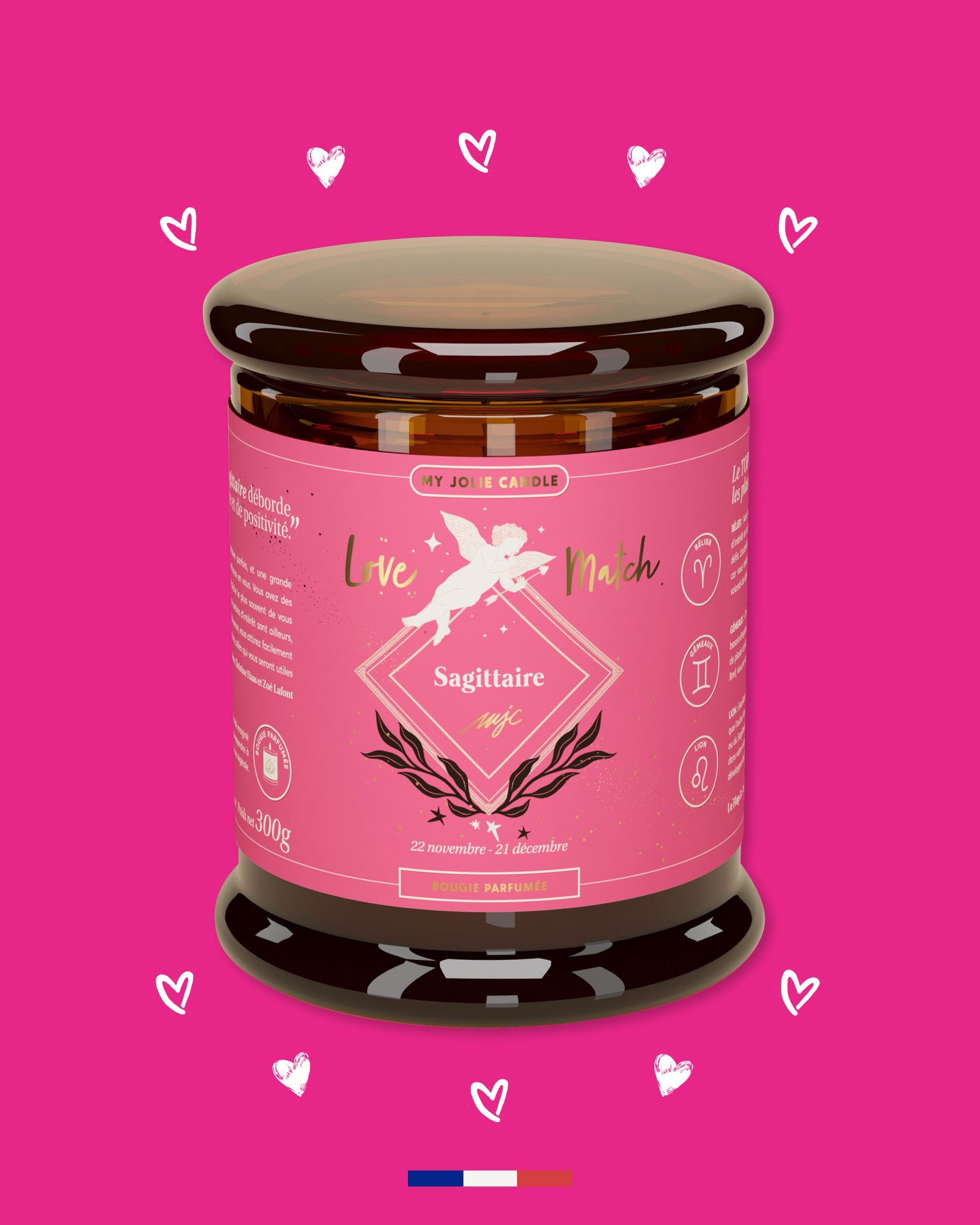 La Bougie Astrale Love Match Sagittaire