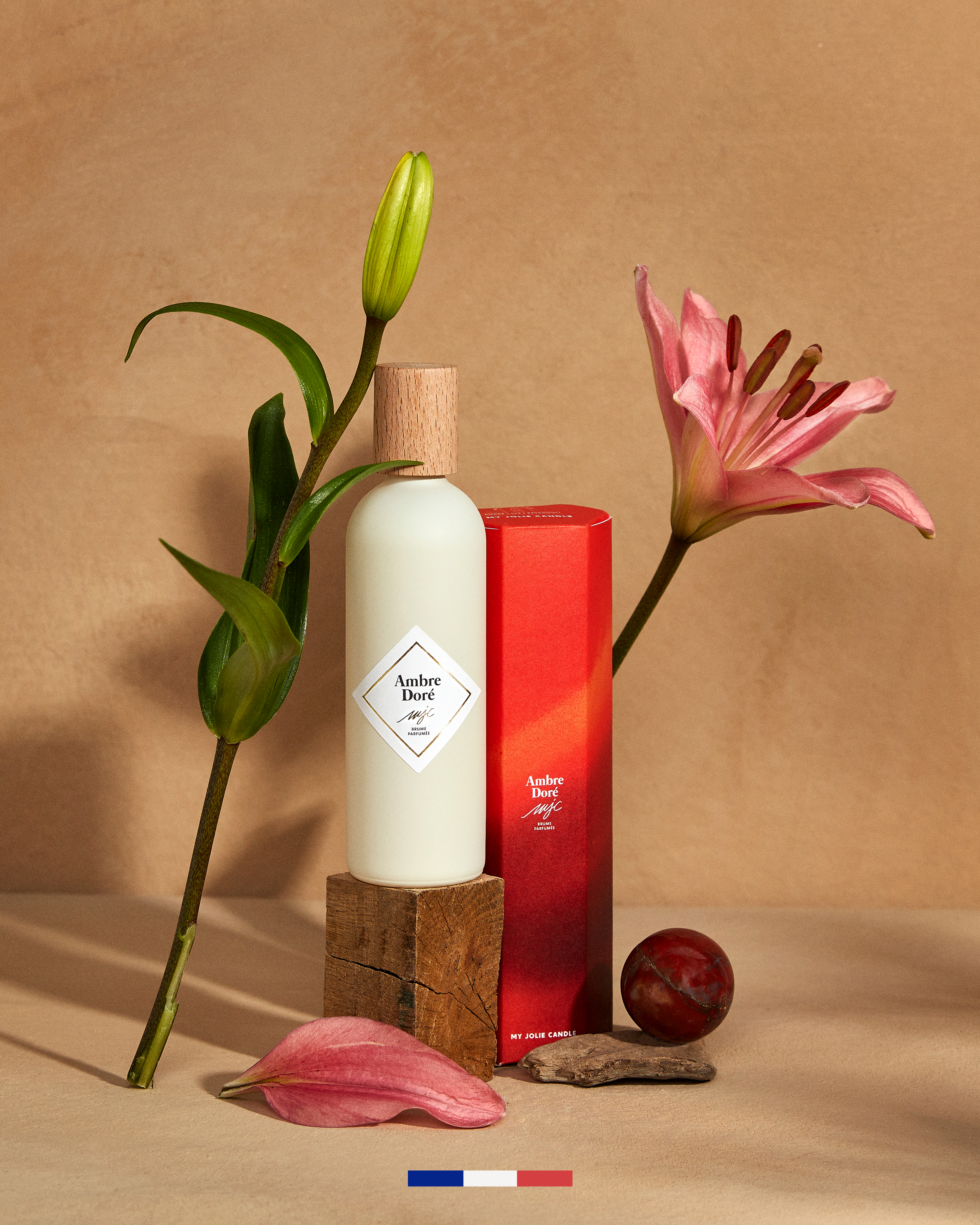 Spray parfumé Ambre Doré