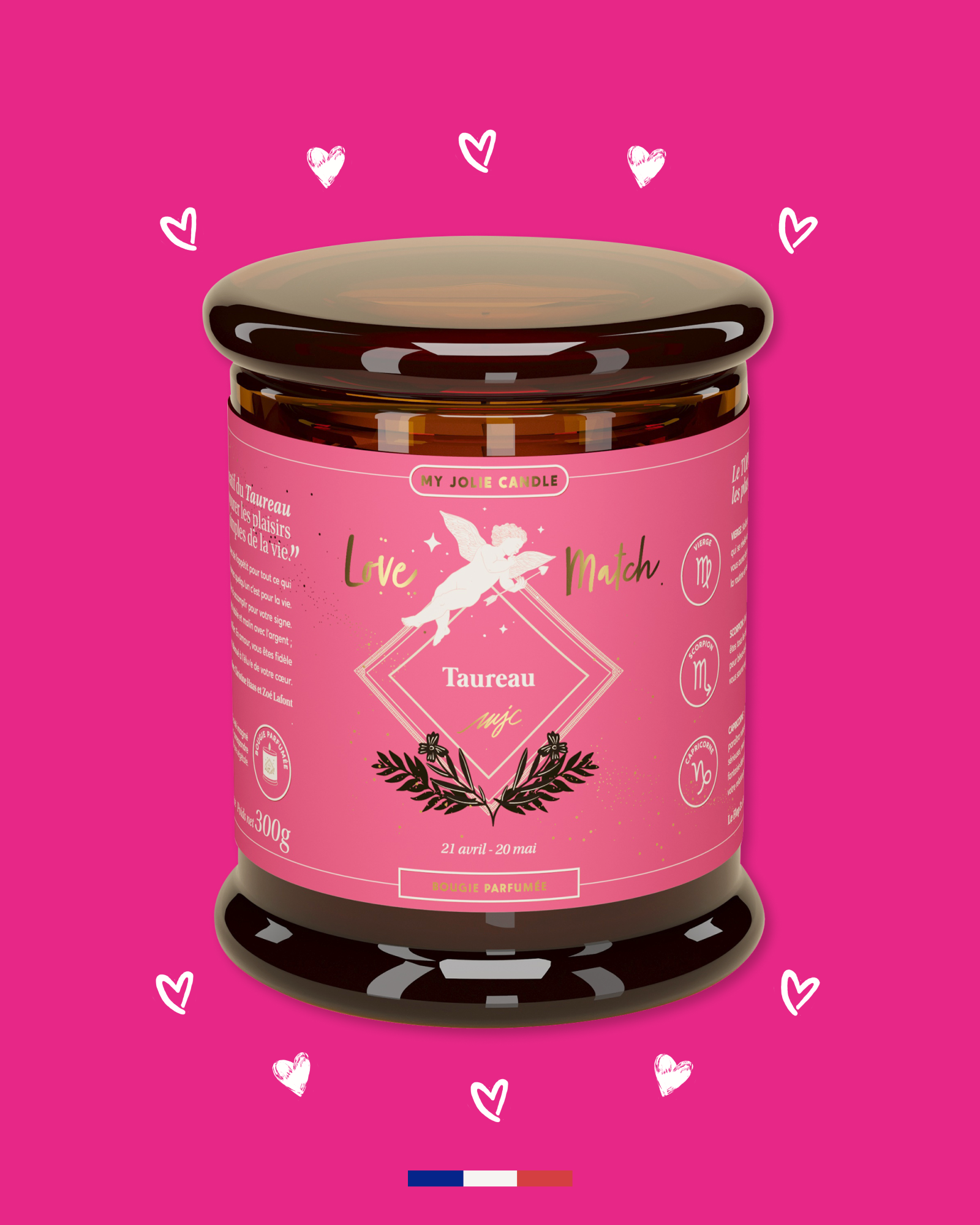 La Bougie Astrale Love Match Taureau