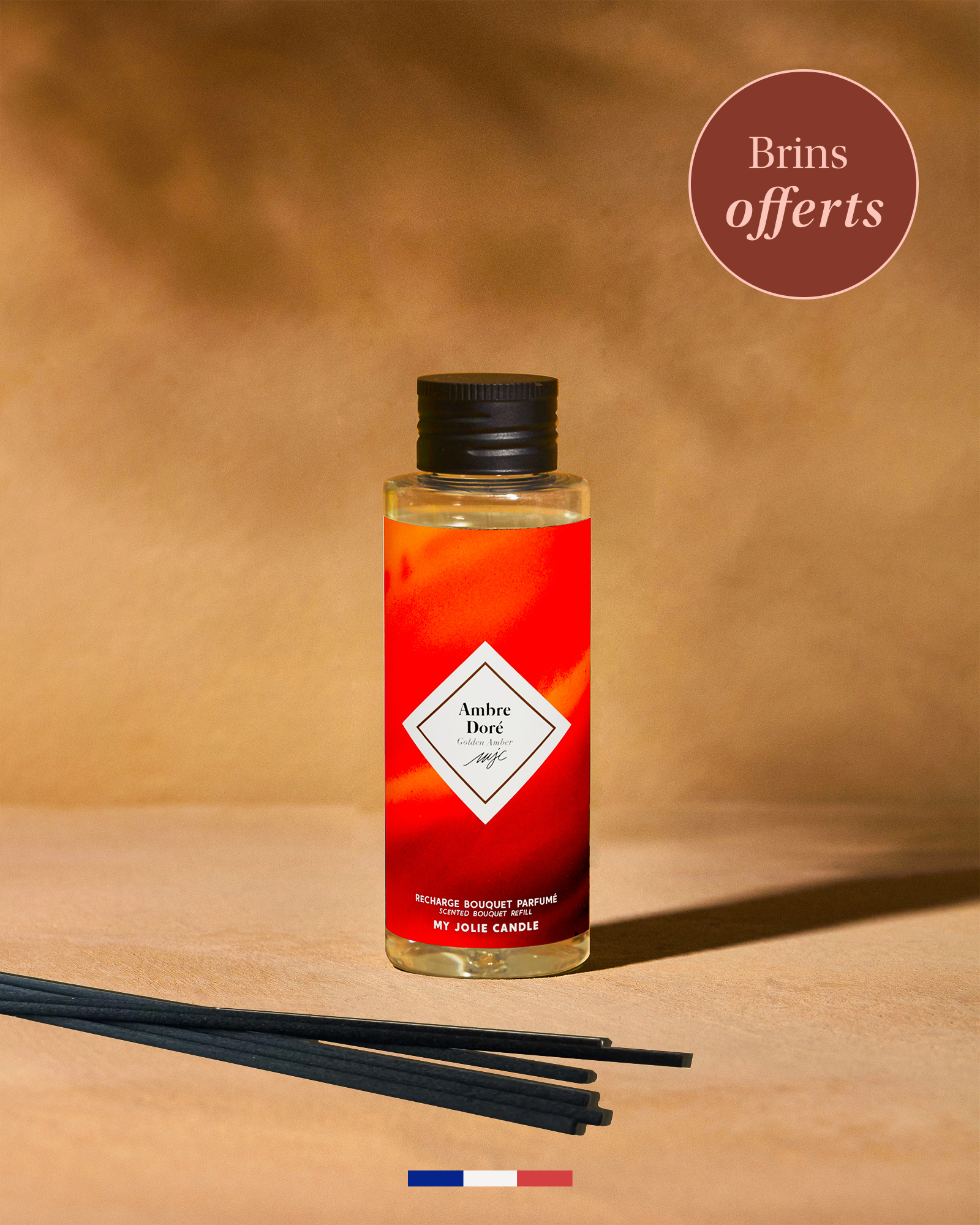 Recharge Ambre Doré et brins