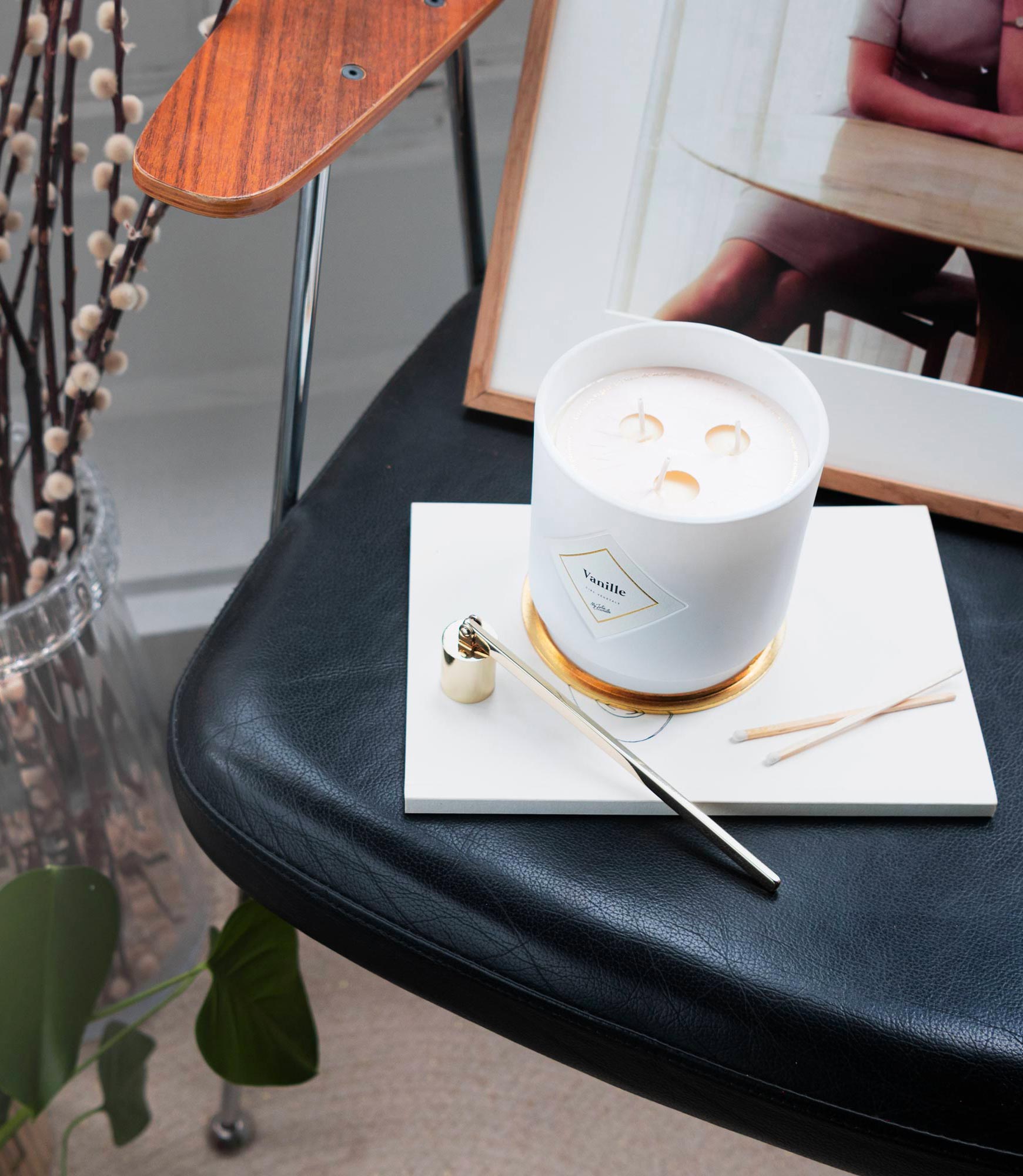 Capot • Grande bougie parfumée