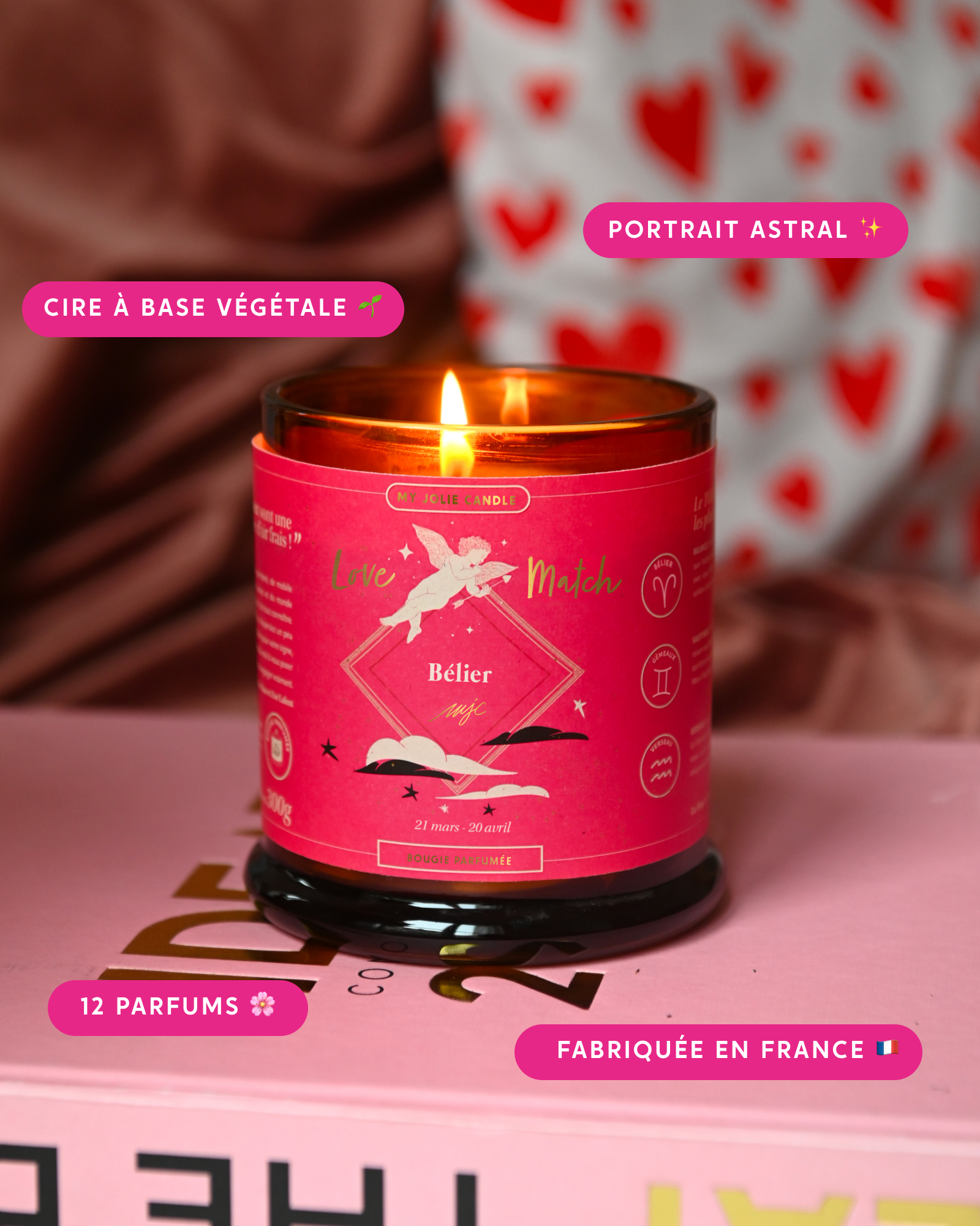 La Bougie Astrale Love Match Bélier