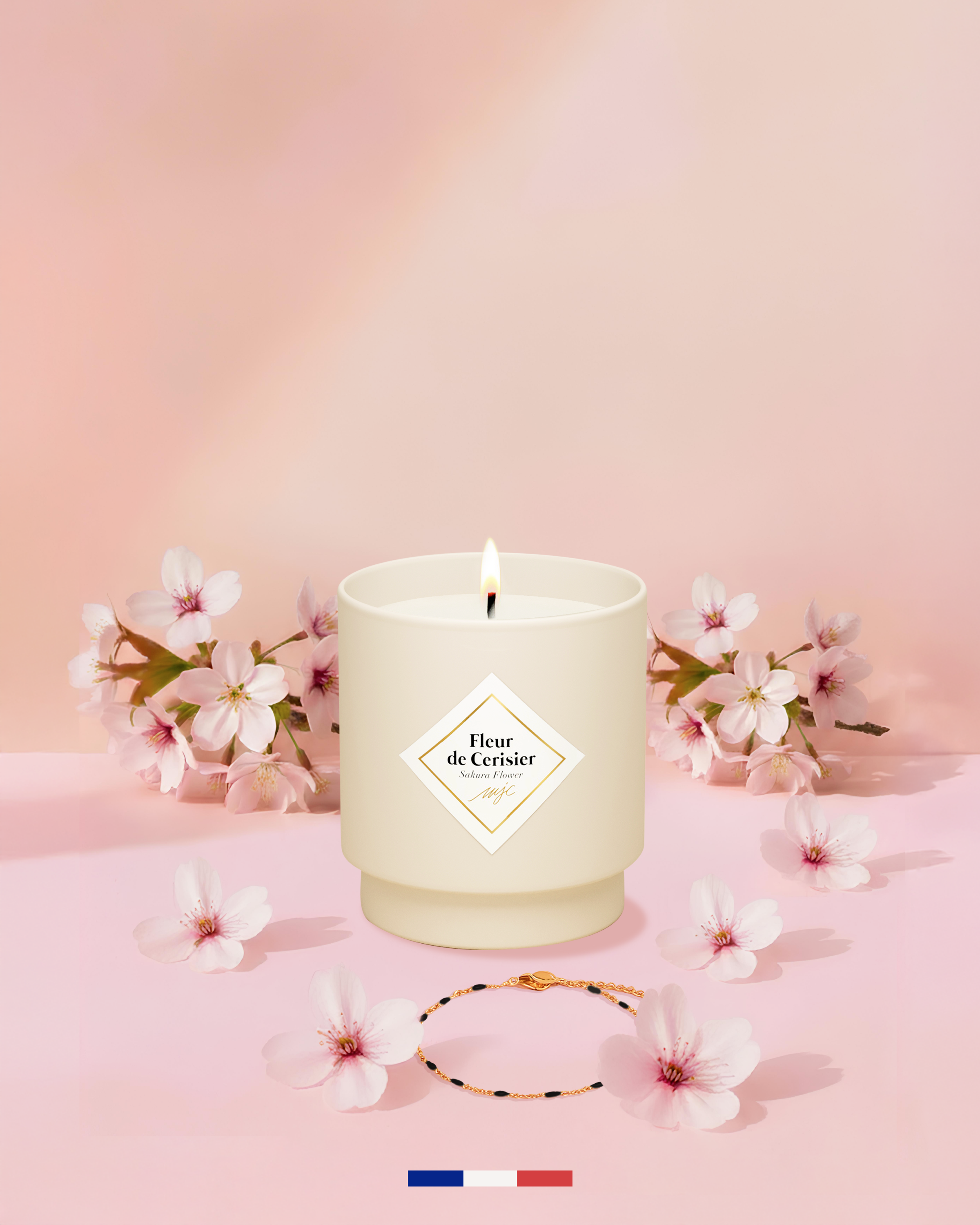 Bougie bijou Fleur de Cerisier