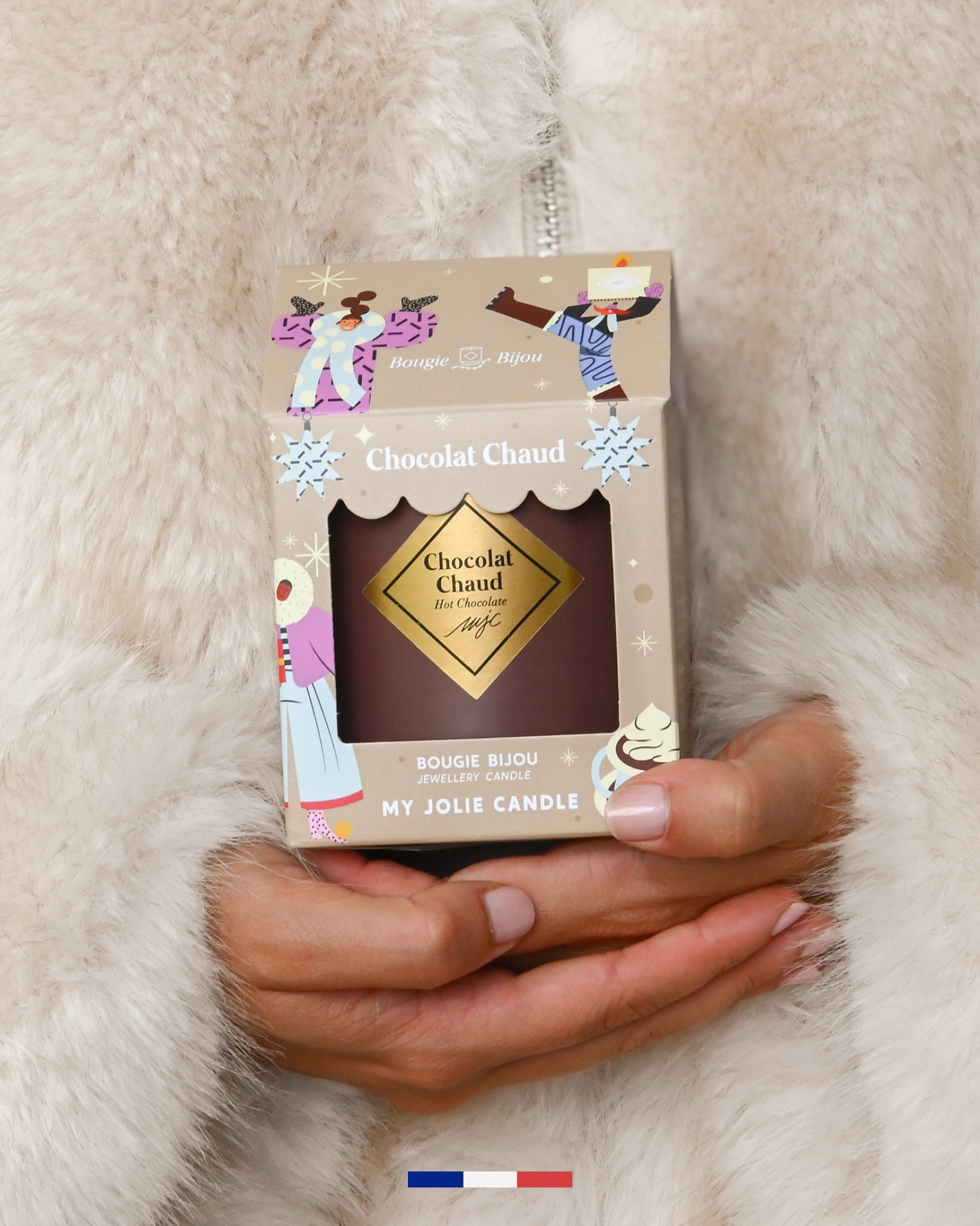 Bougie bijou Chocolat Chaud