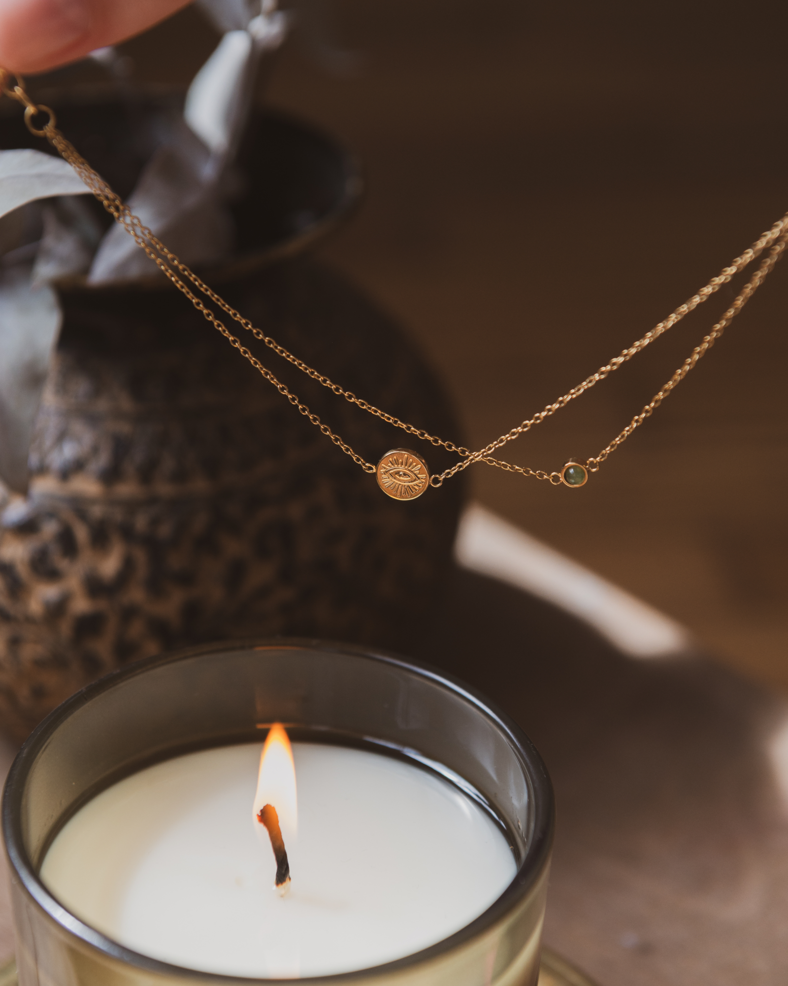 Bougie bijou Encens