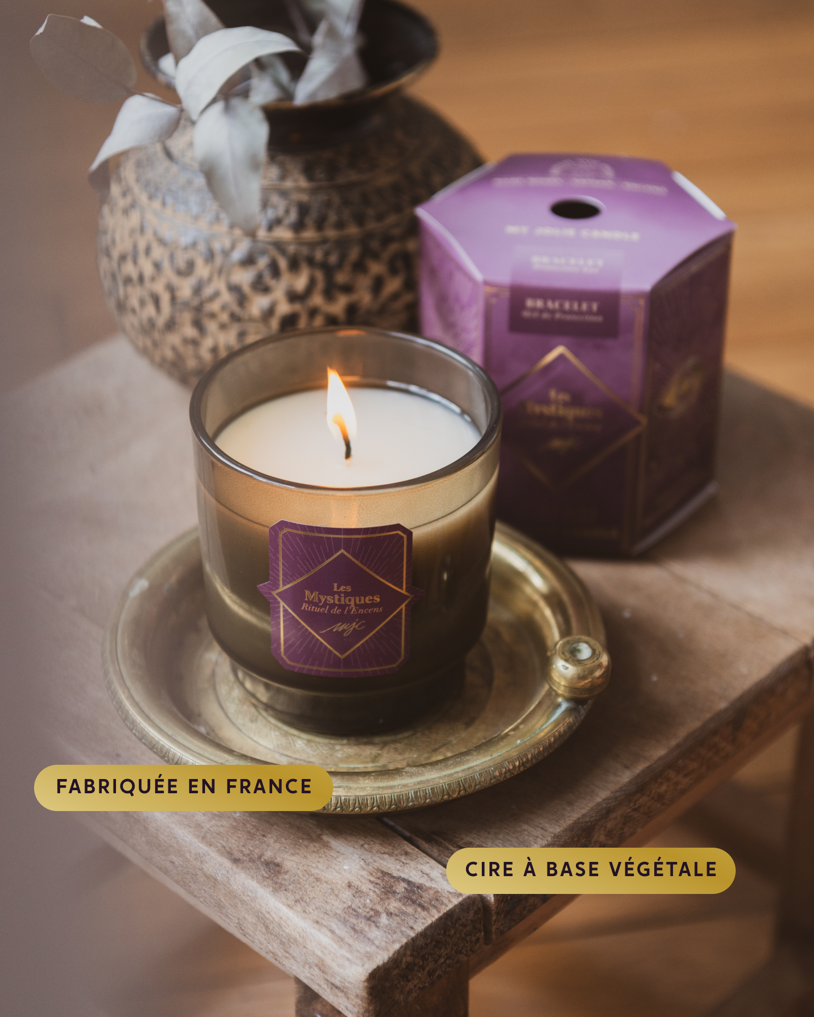 Bougie bijou Encens