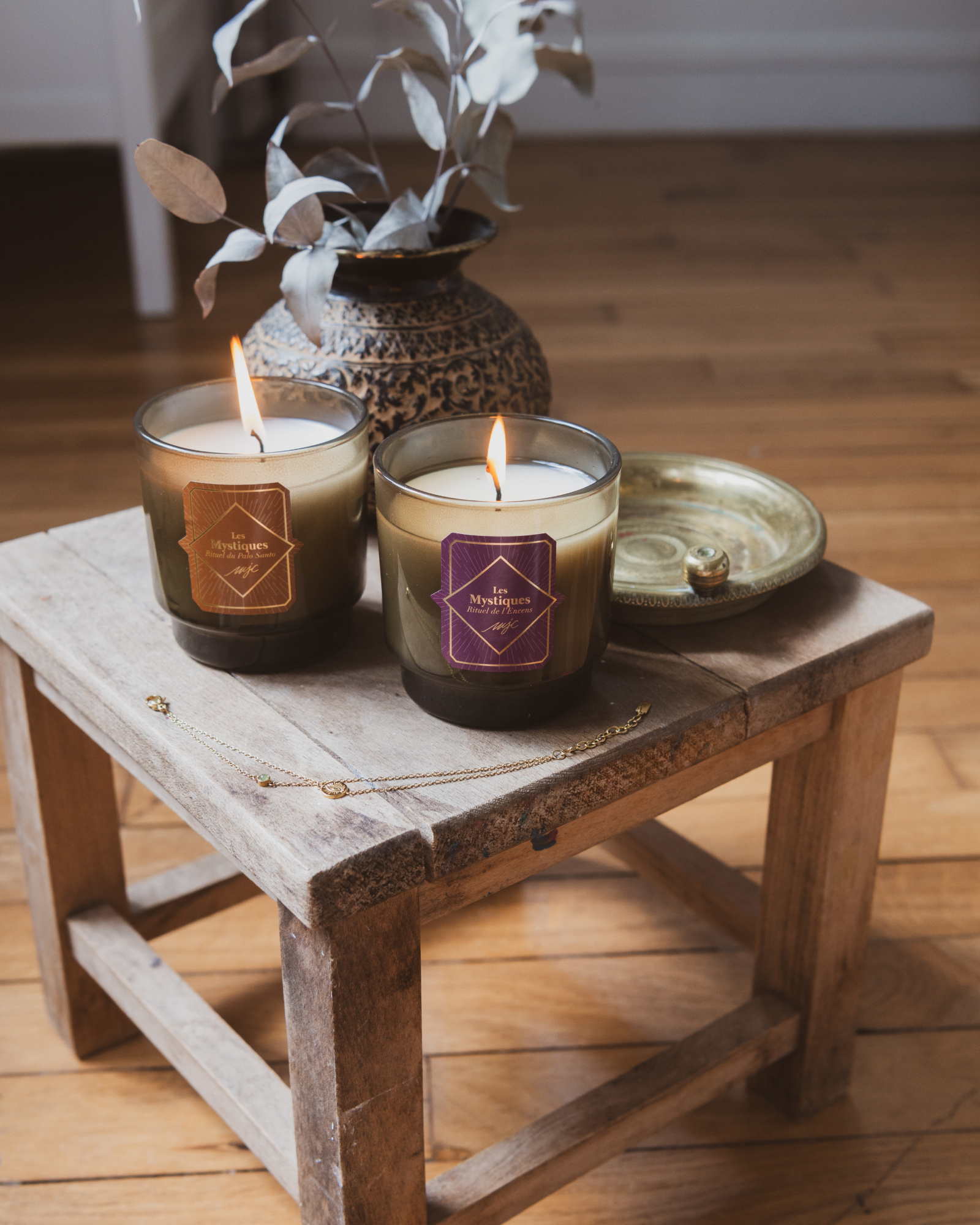Bougie bijou Encens