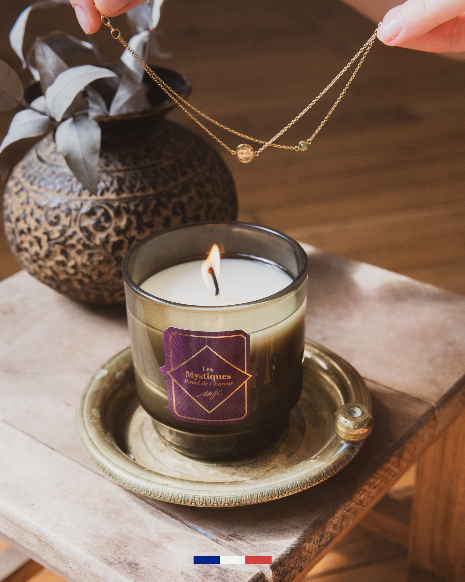 Bougie bijou Encens