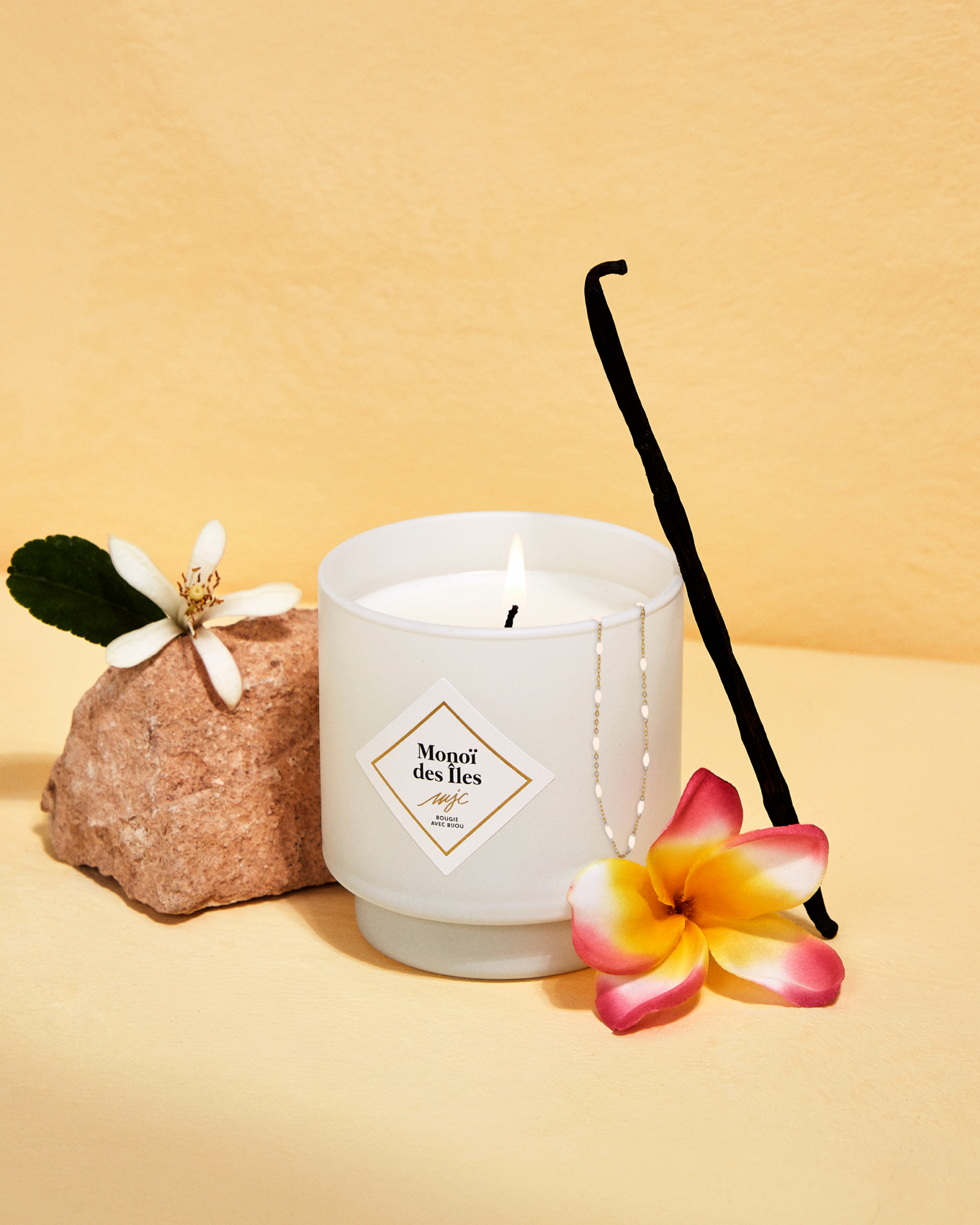 Bougie bijou Monoï des îles