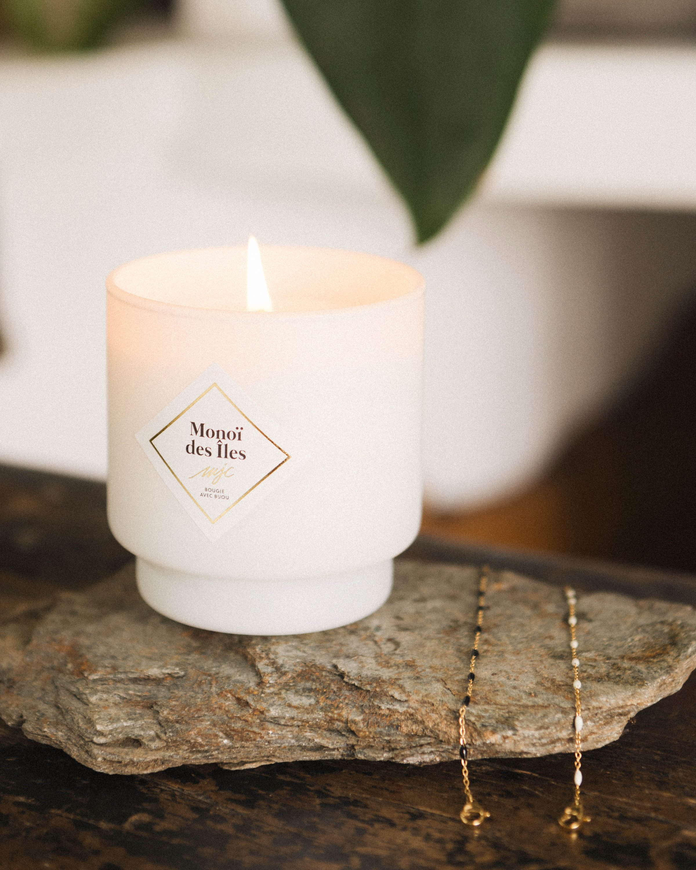 Bougie bijou Monoï des îles