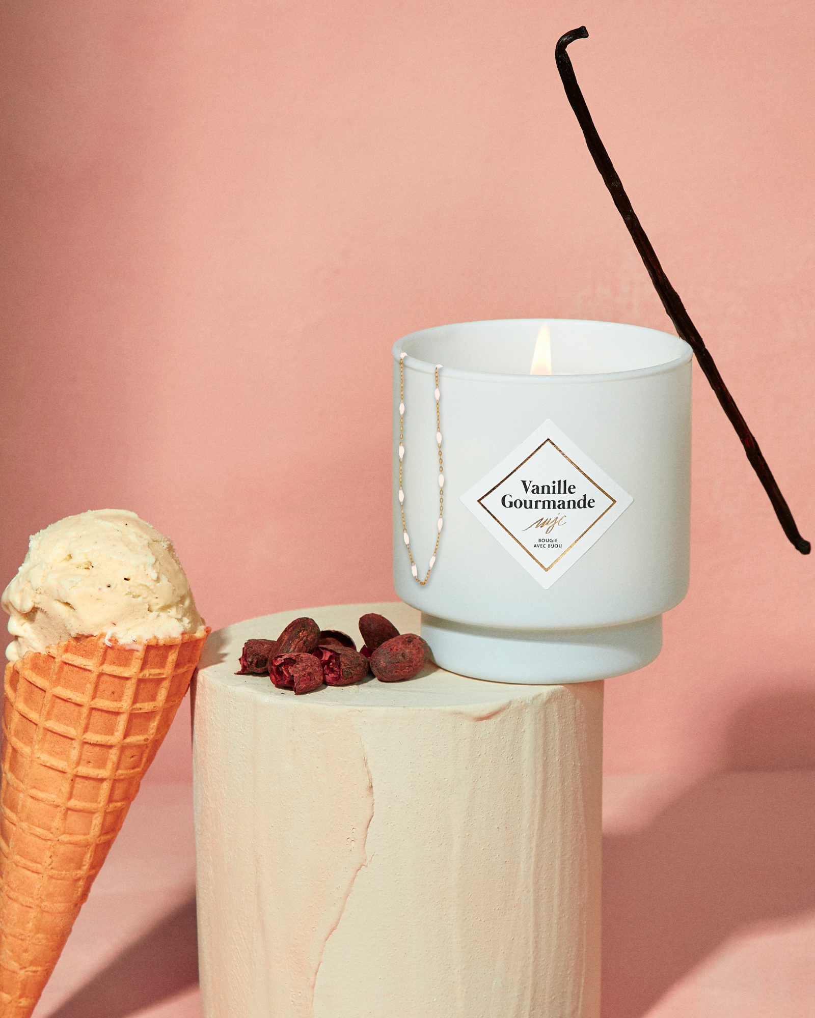 Bougie bijou Vanille Gourmande