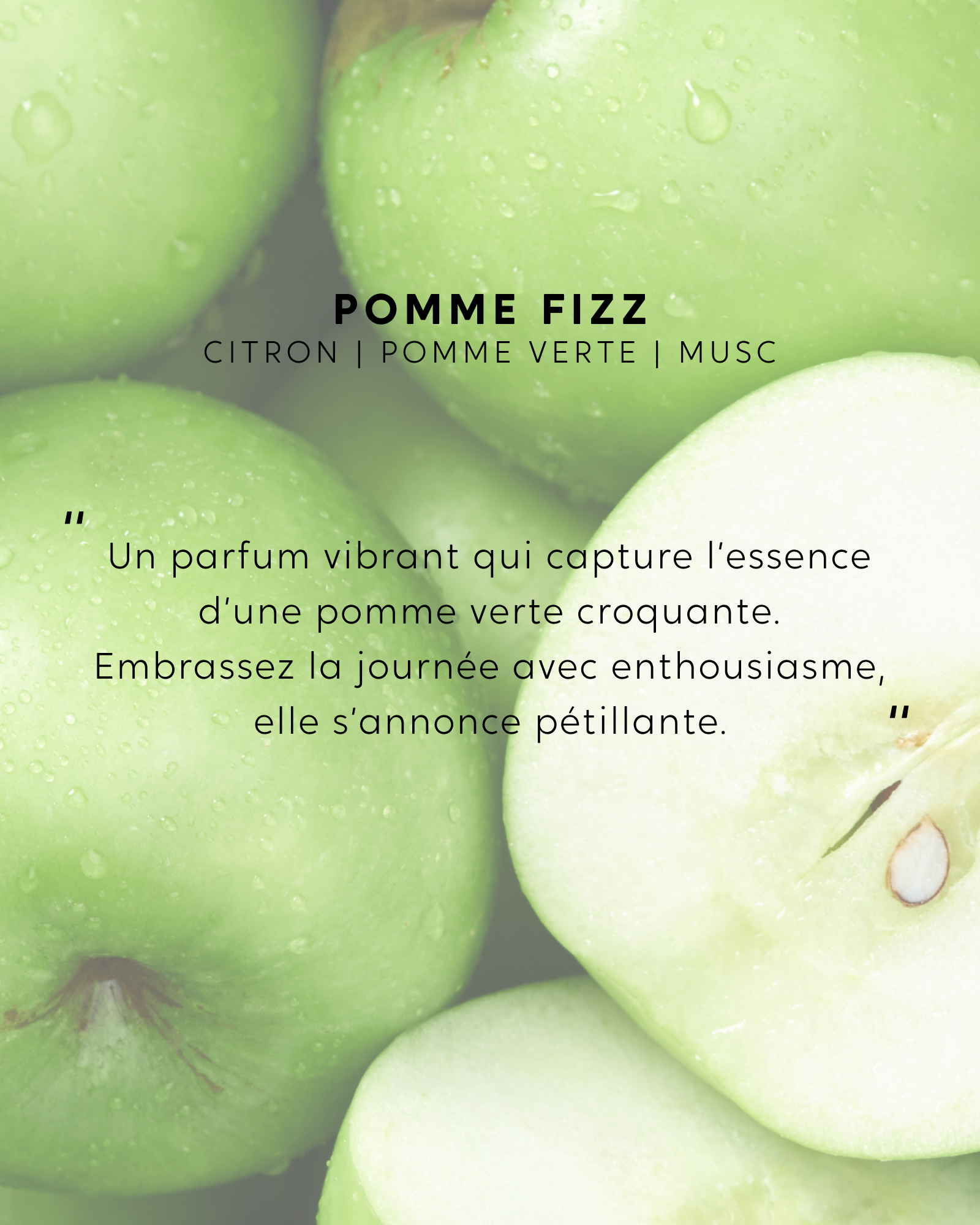 Bougie Bijou Pomme Fizz