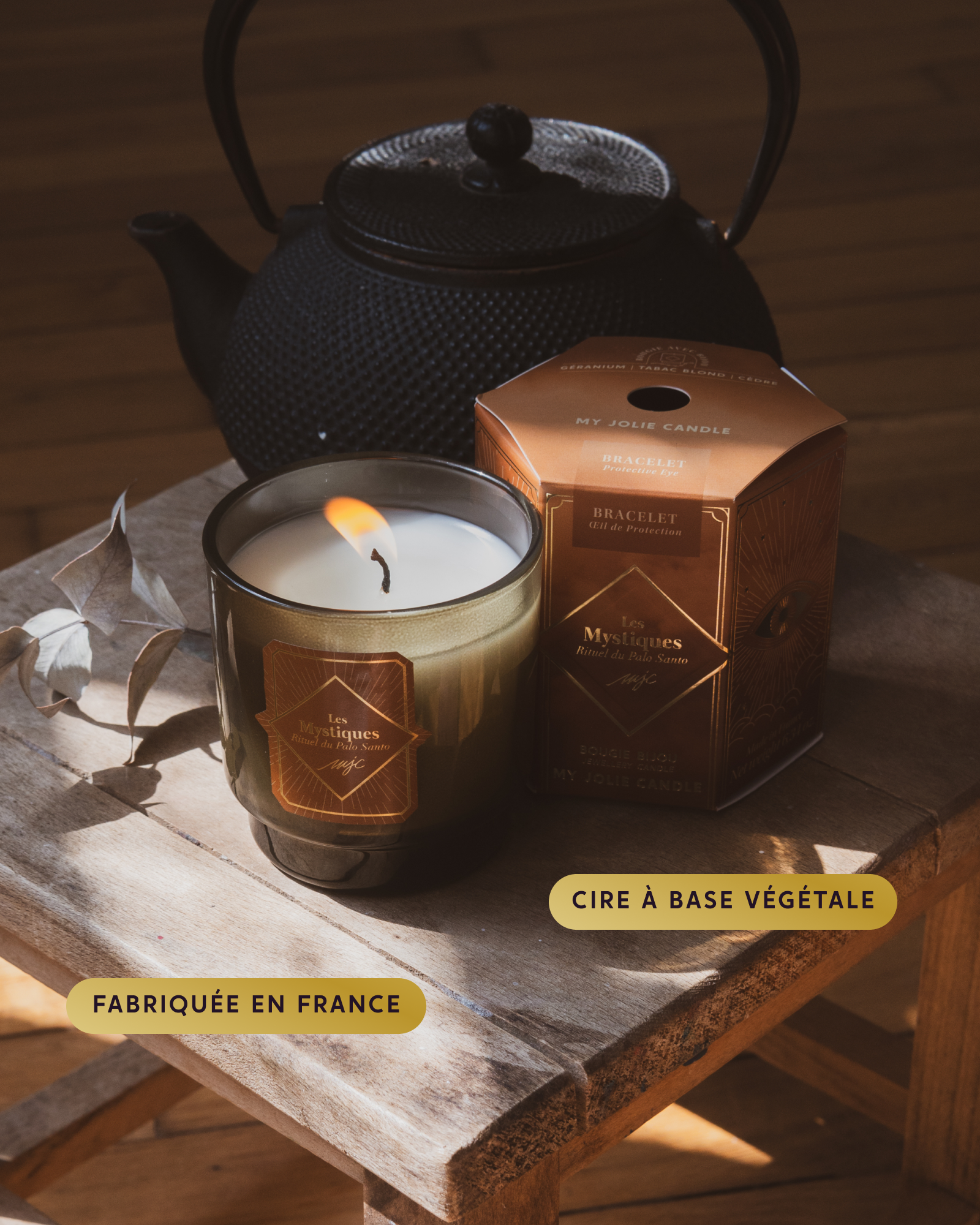 Bougie bijou Palo Santo