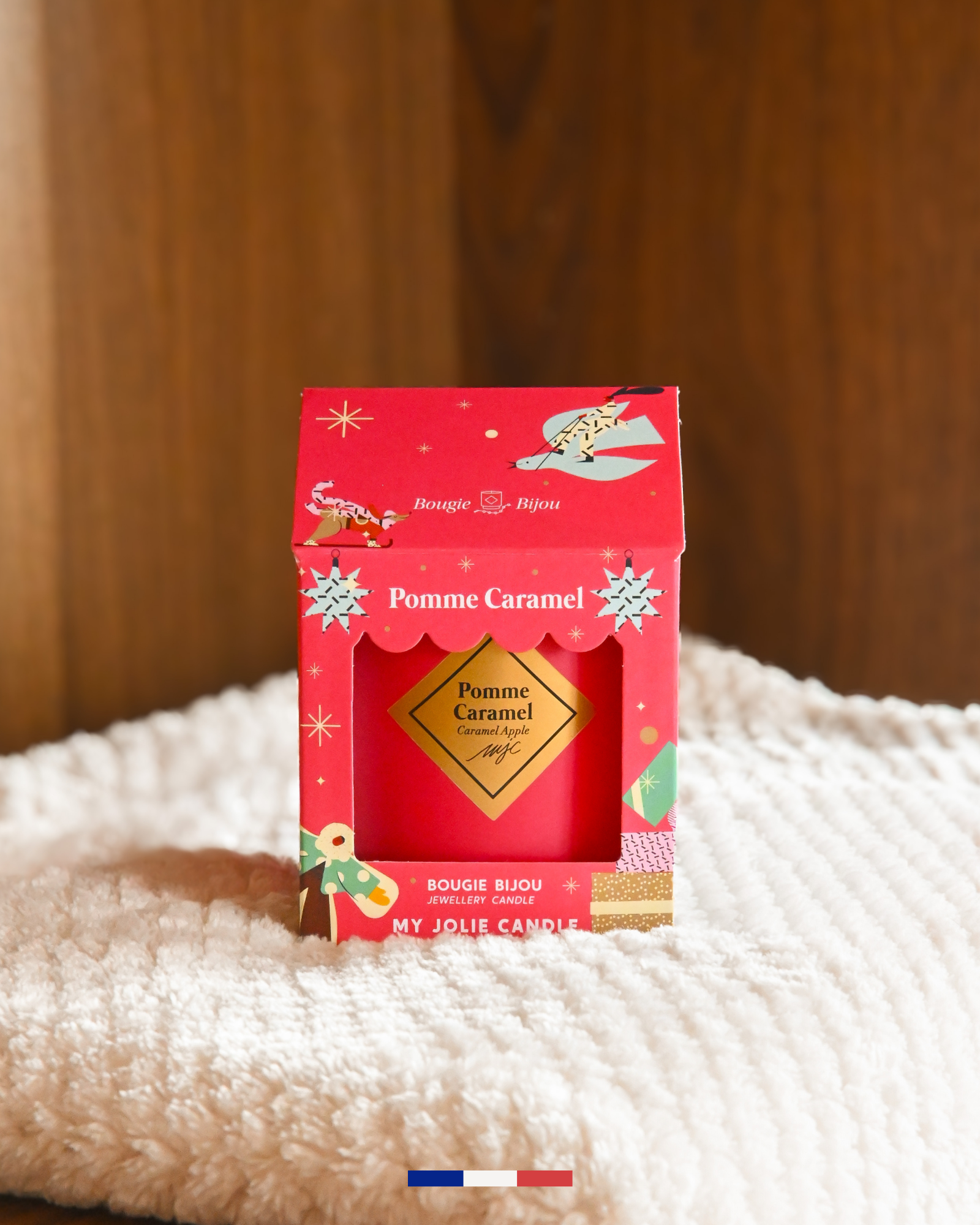 Bougie bijou Pomme Caramel
