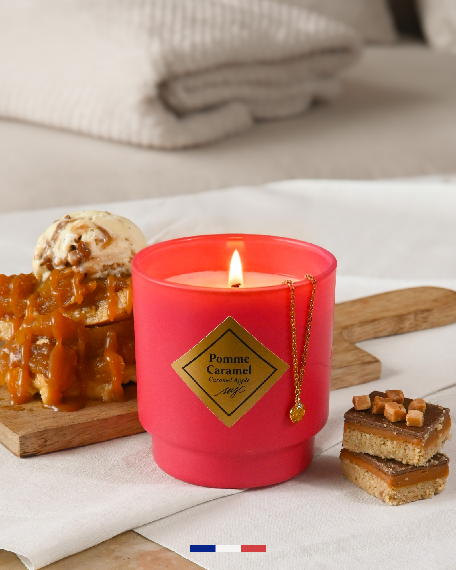 Bougie bijou Pomme Caramel