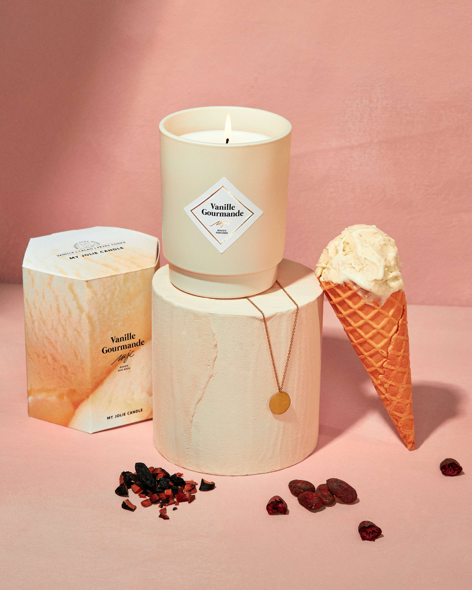 Bougie bijou Vanille Gourmande