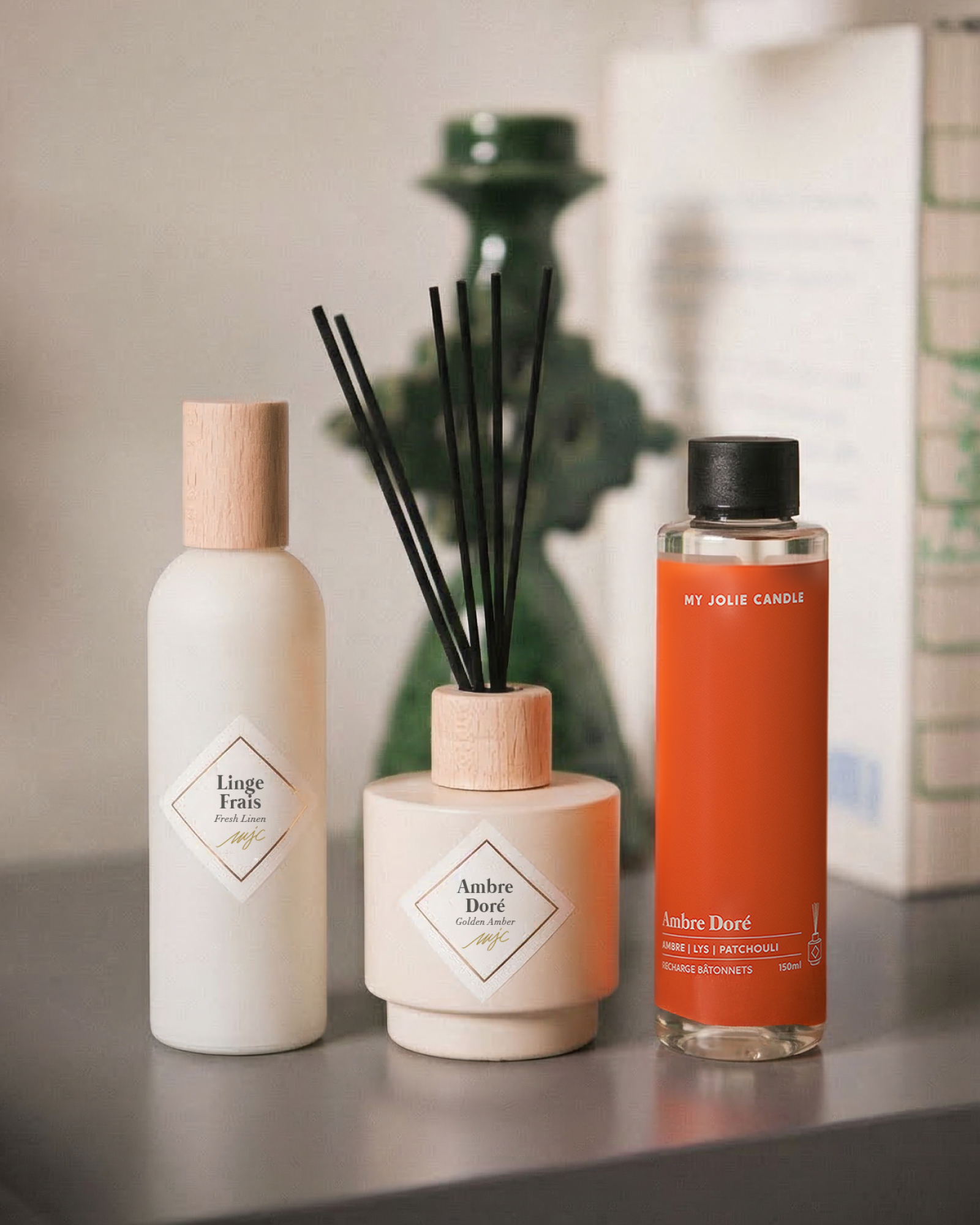 Trio parfums d'intérieur à composer