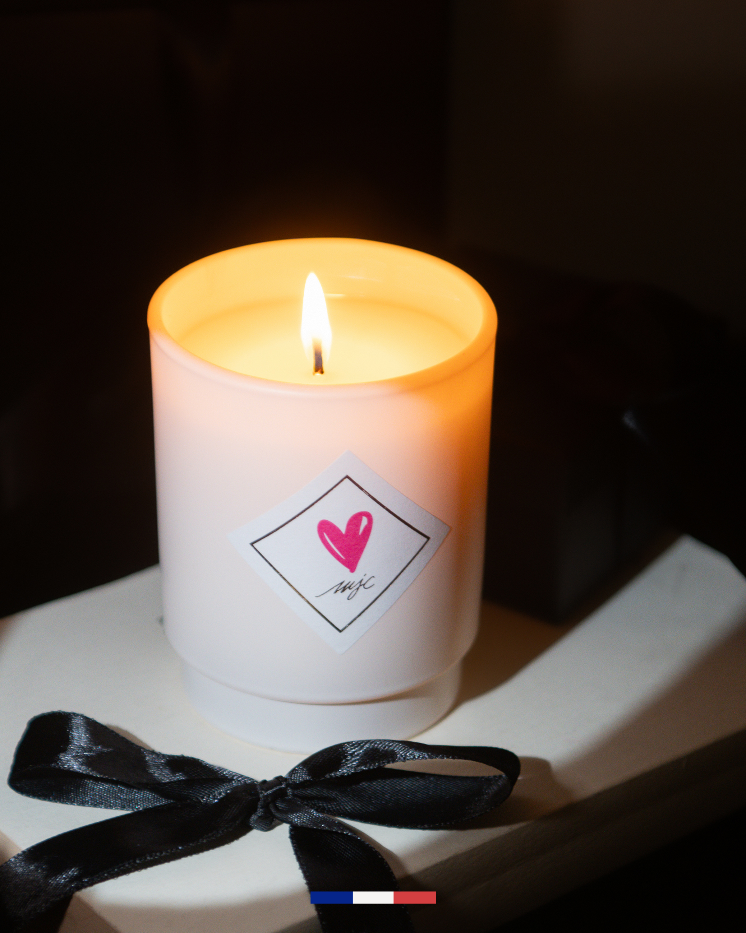 Bougie parfumée Cœur