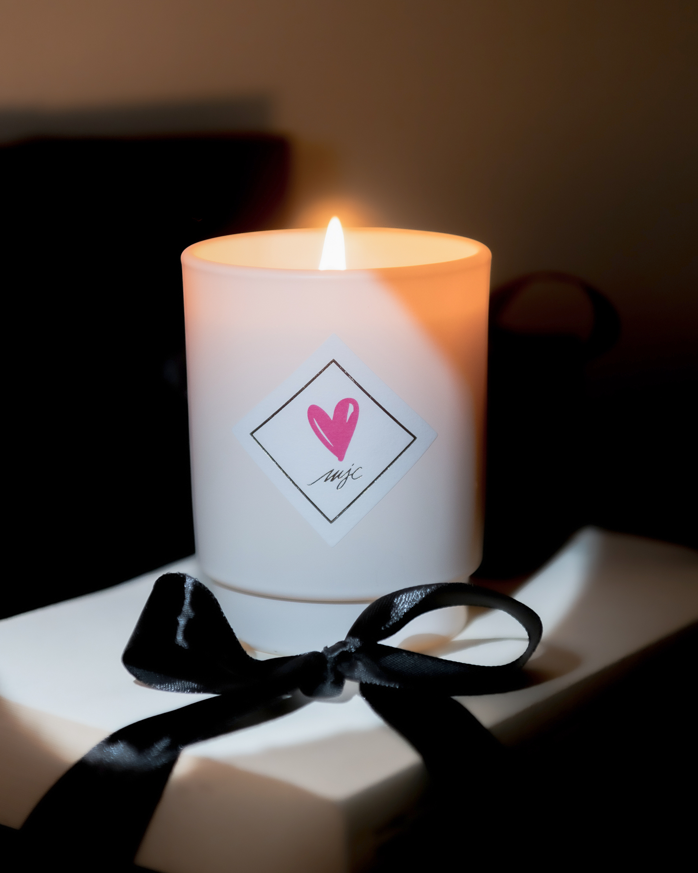 Bougie parfumée Cœur